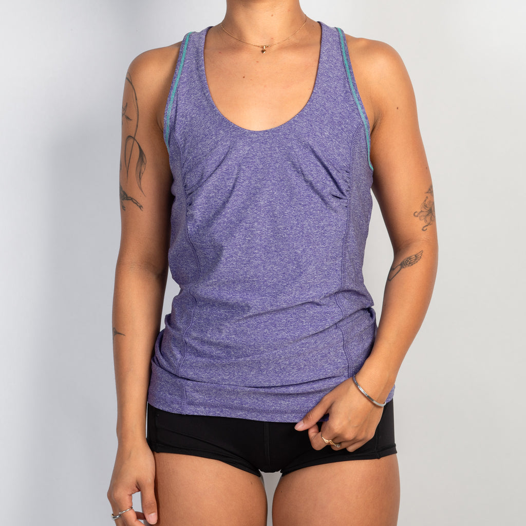 PURPLE ACTIVE TANK TOP