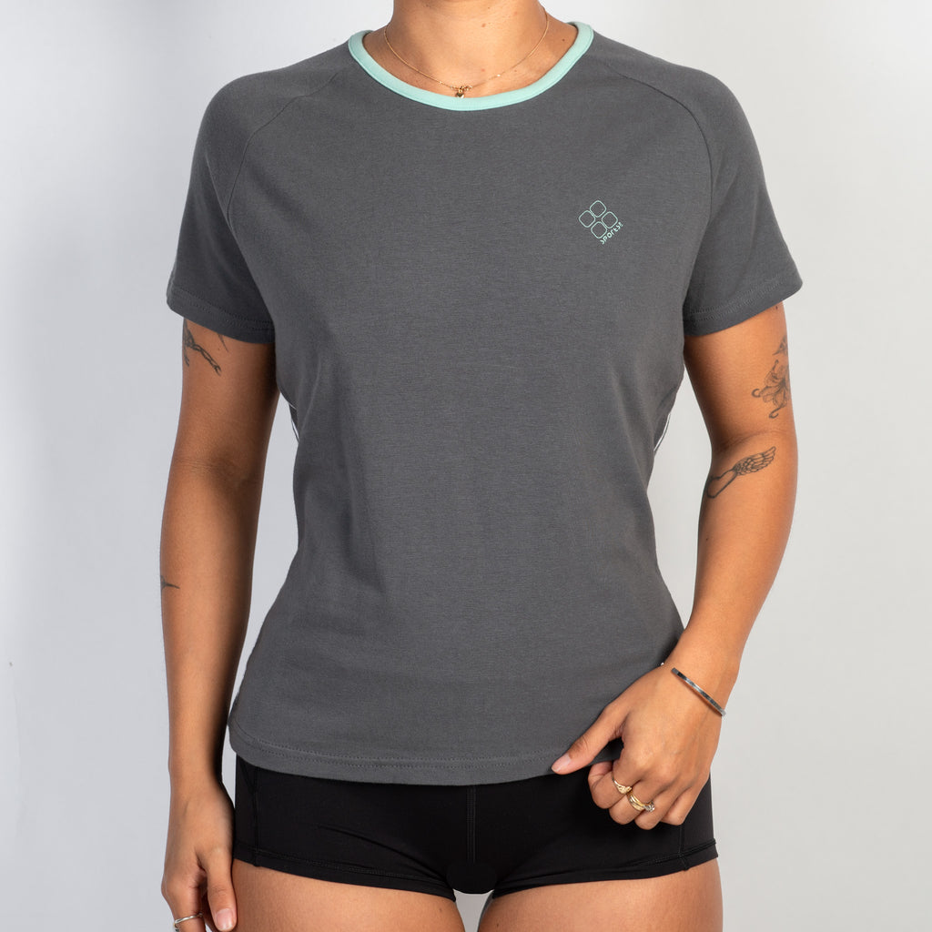 STRETCH COTTON TEE