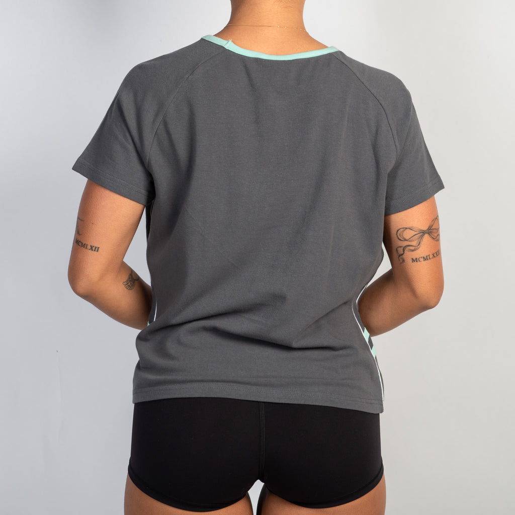 STRETCH COTTON TEE