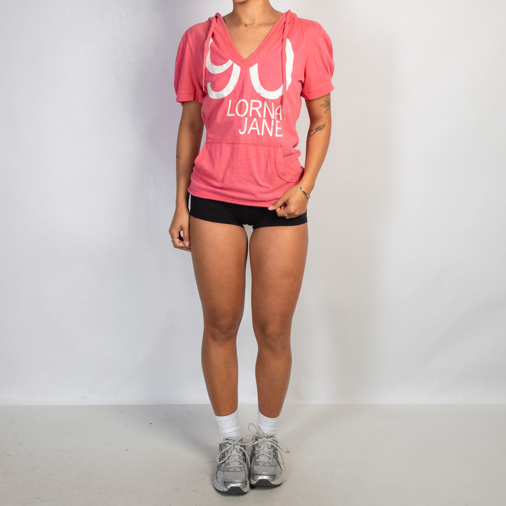 PINK HOODIE TOP