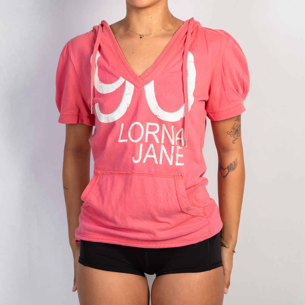 PINK HOODIE TOP