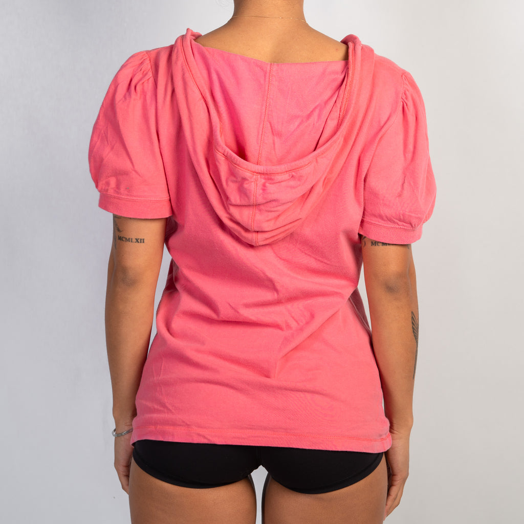 PINK HOODIE TOP