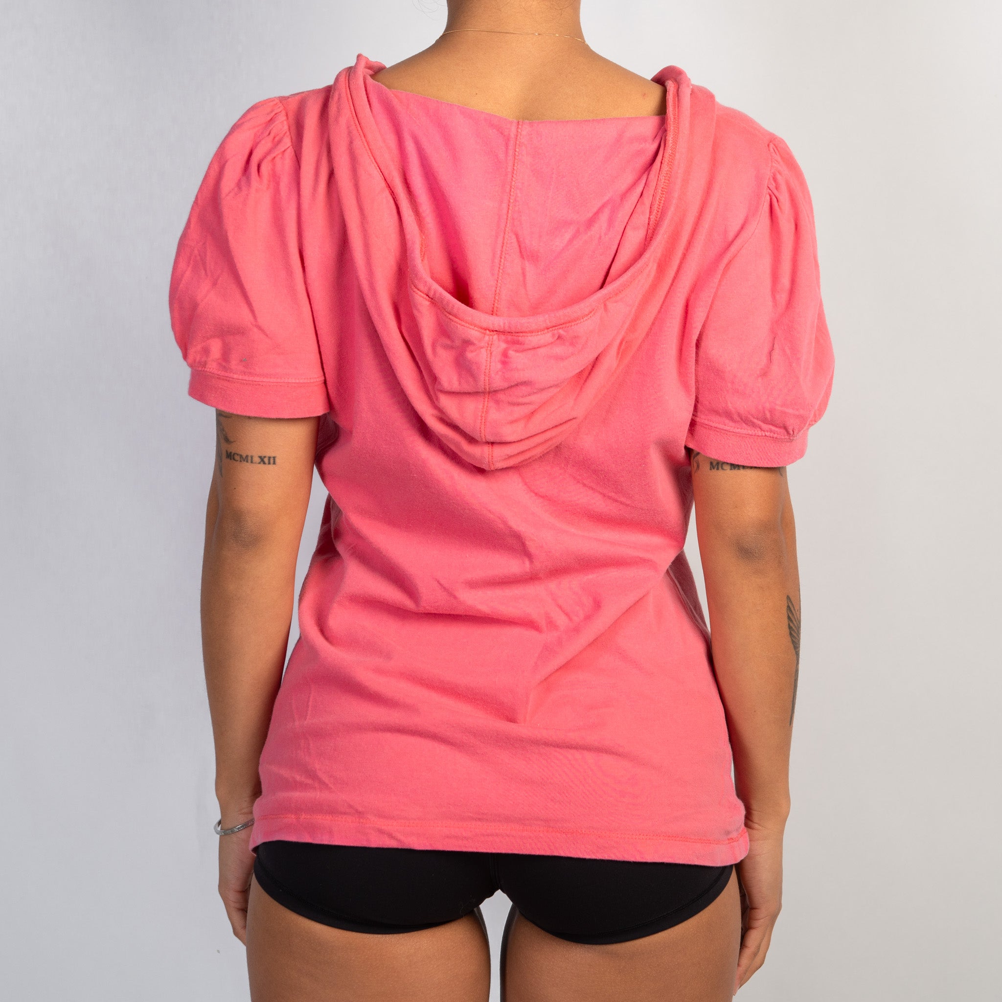 PINK HOODIE TOP