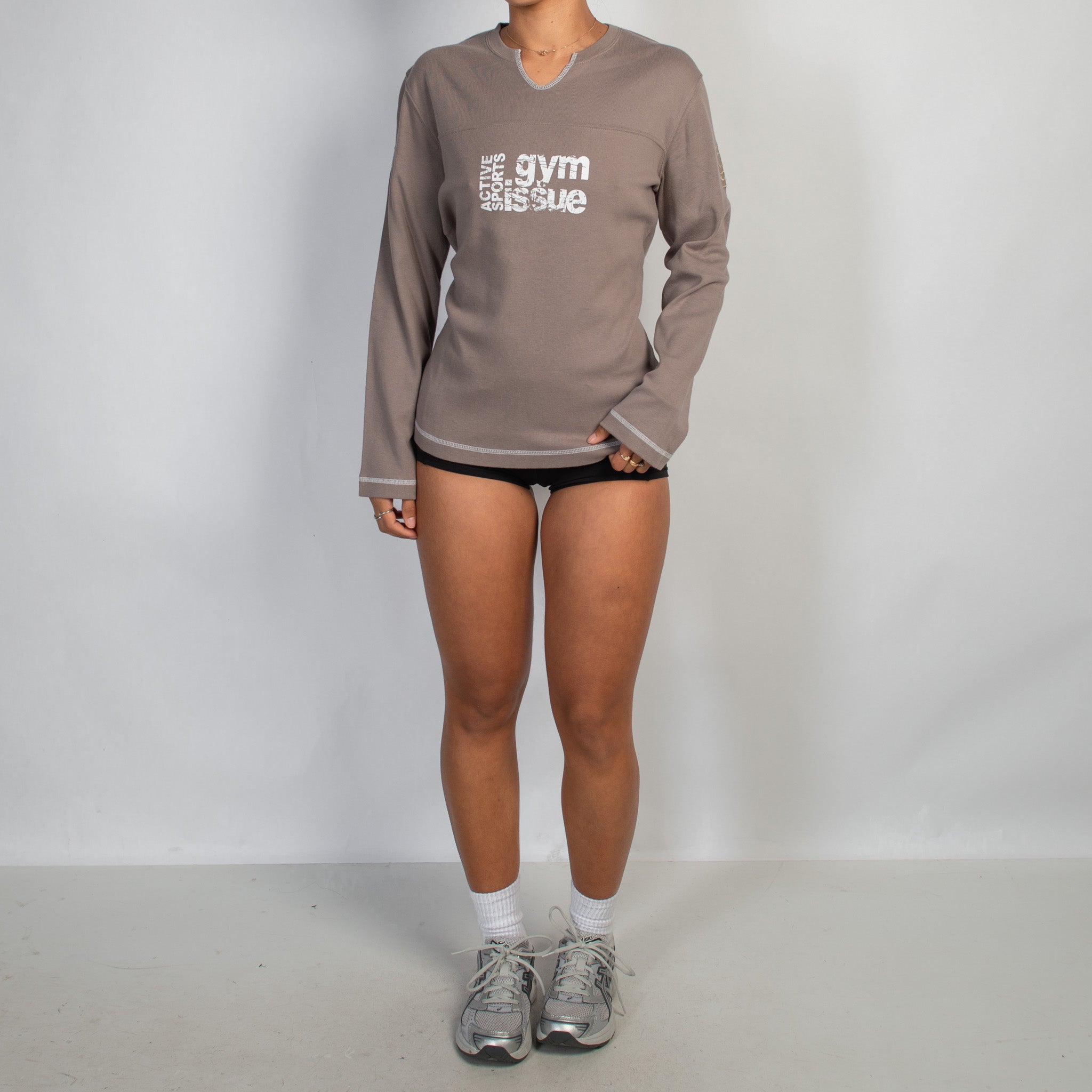 COTTON LONG SLEEVE TOP