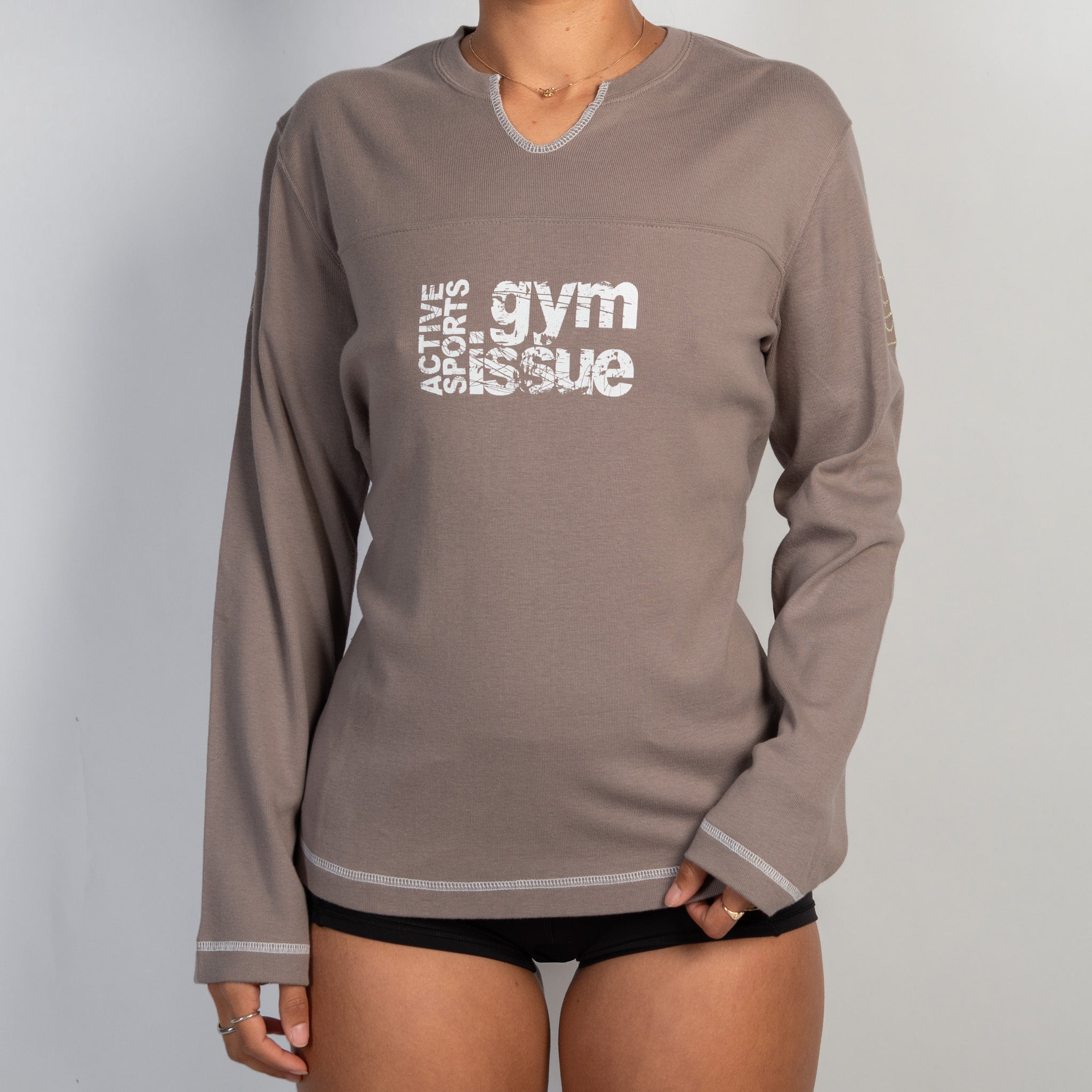 COTTON LONG SLEEVE TOP