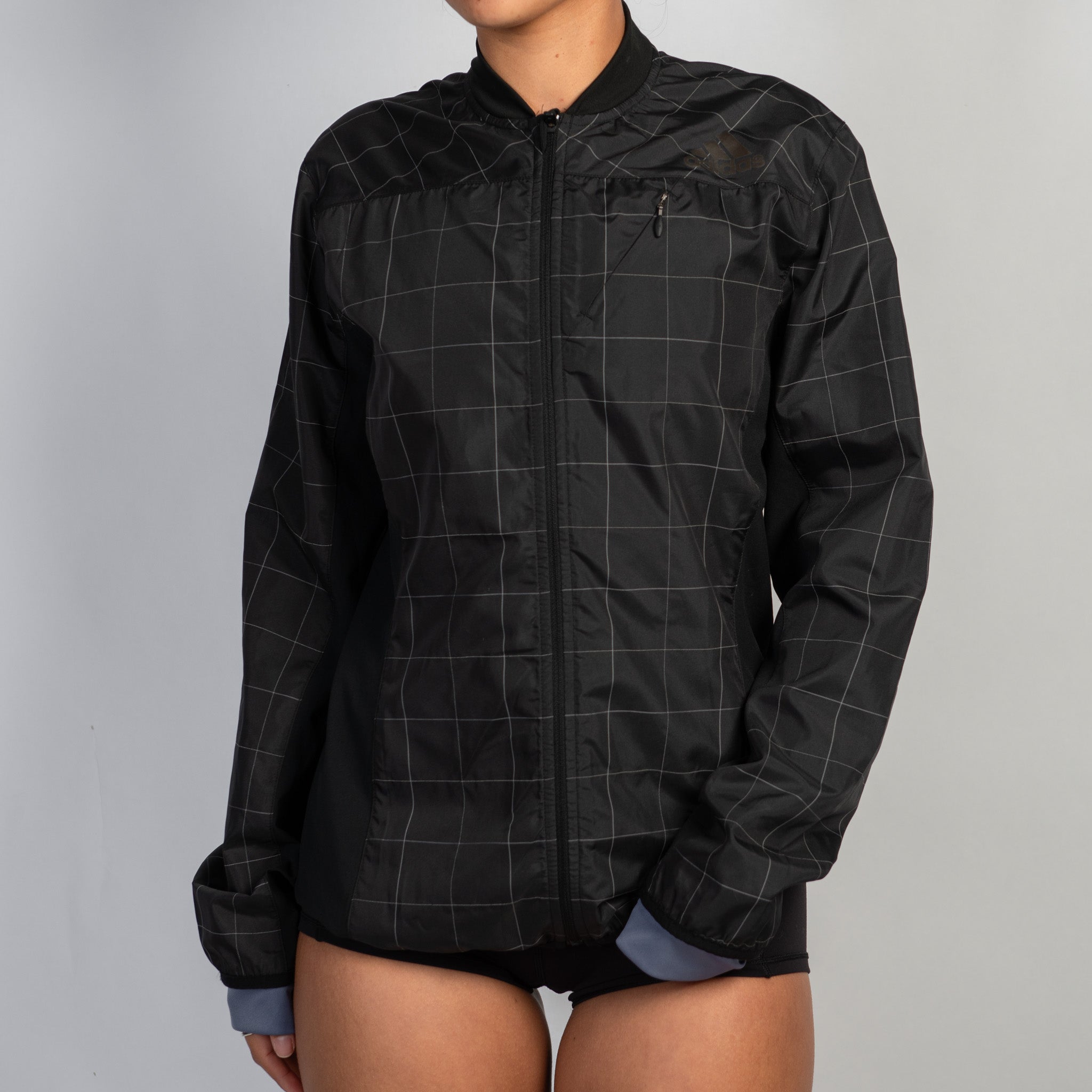 BLACK THIN WIND JACKET