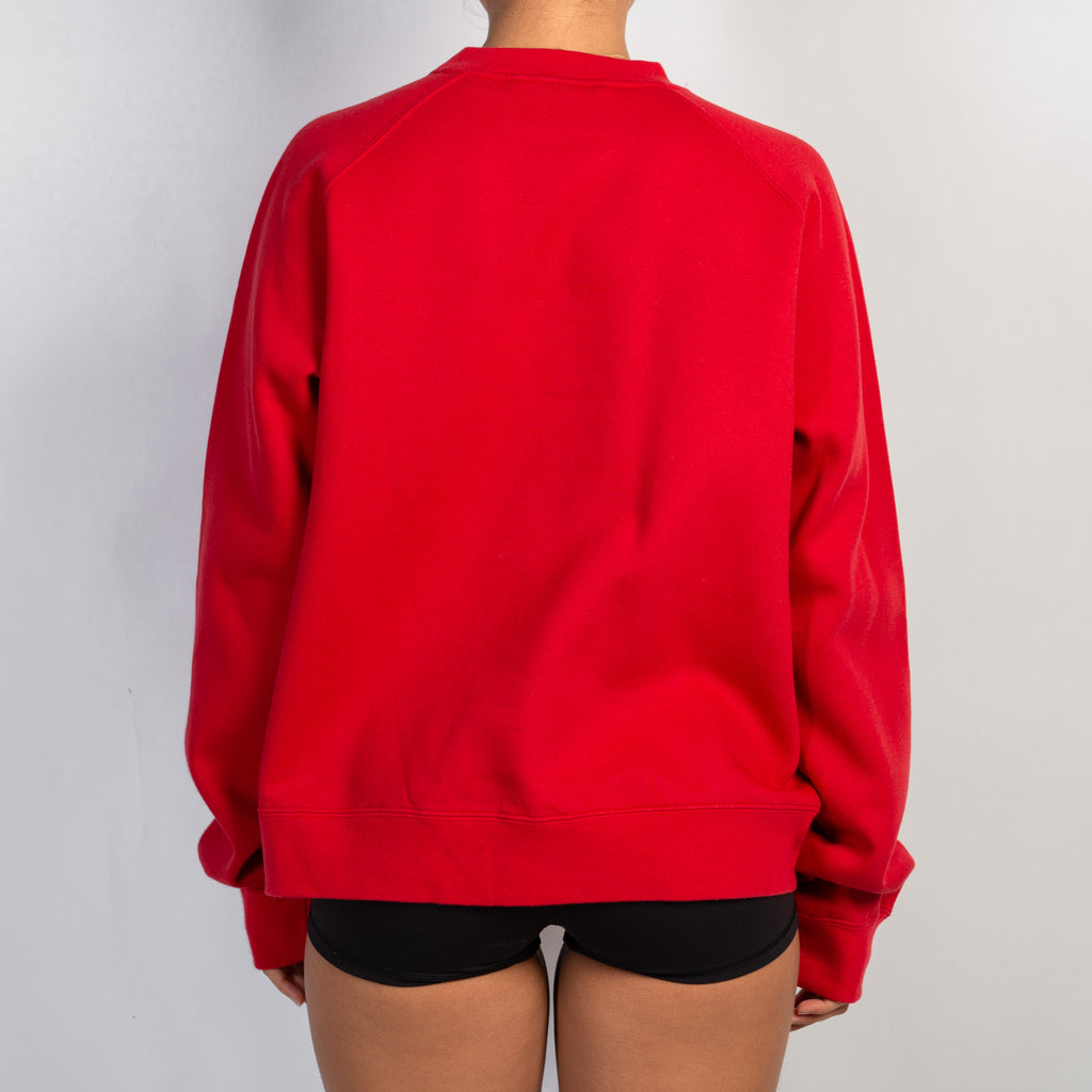 RED FLEECE SWEATER