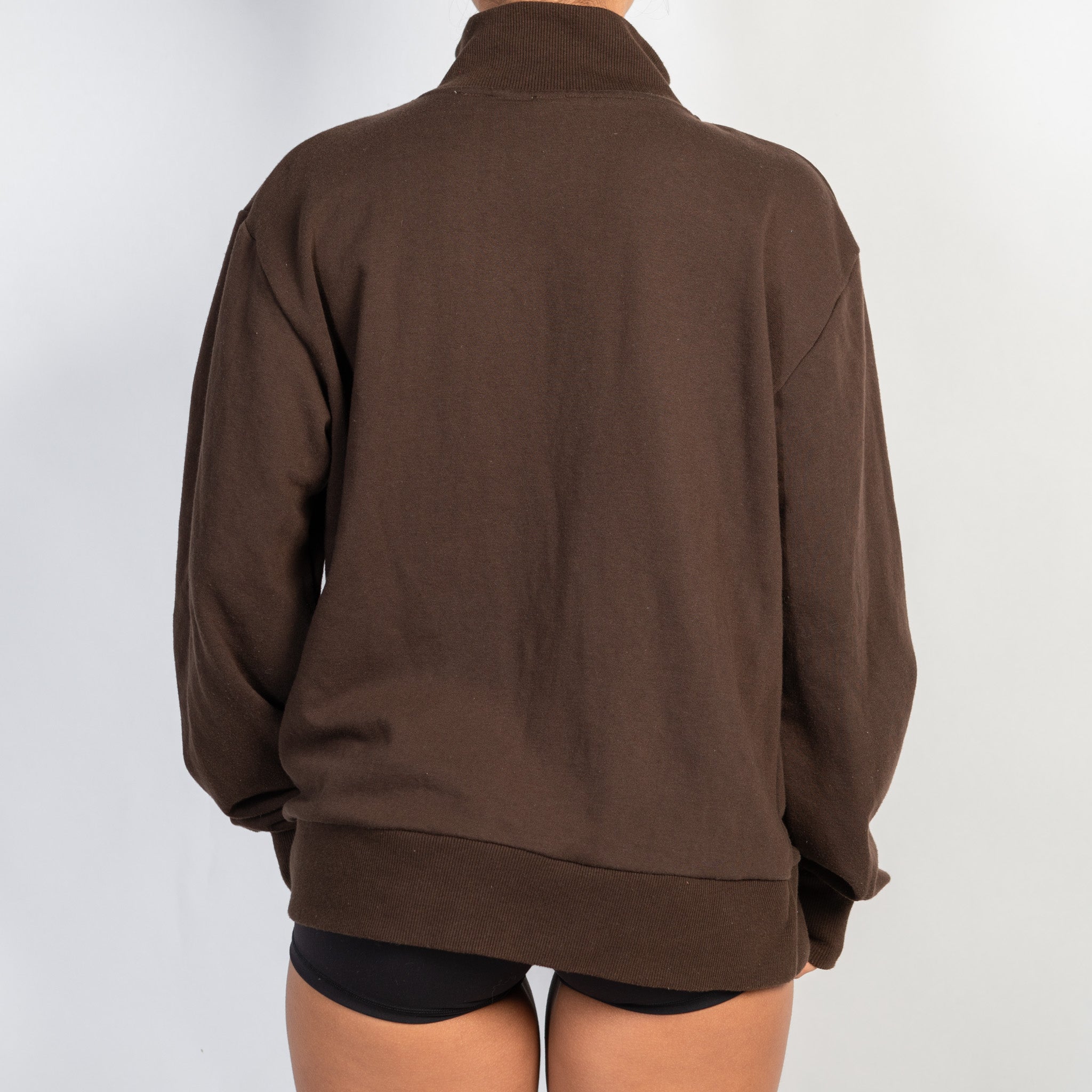 BROWN ZIP JACKET