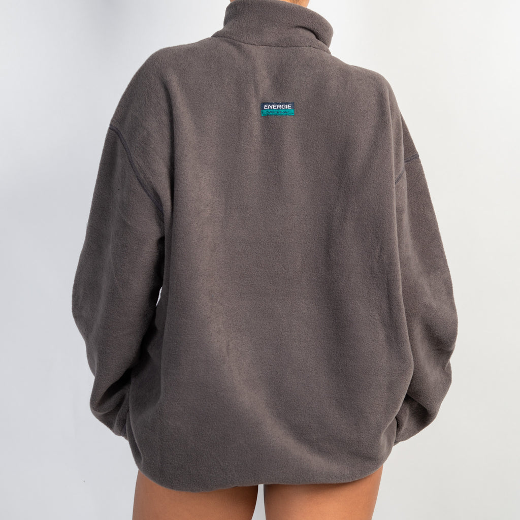 FLEECE QUARTER ZIP SWEATER