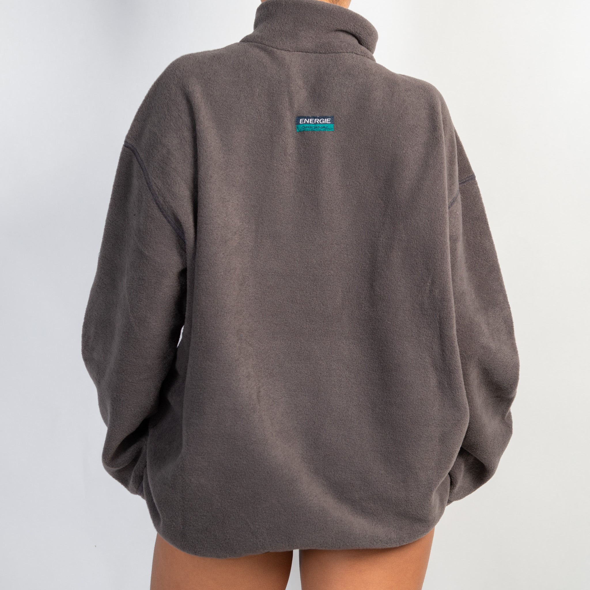 FLEECE QUARTER ZIP SWEATER