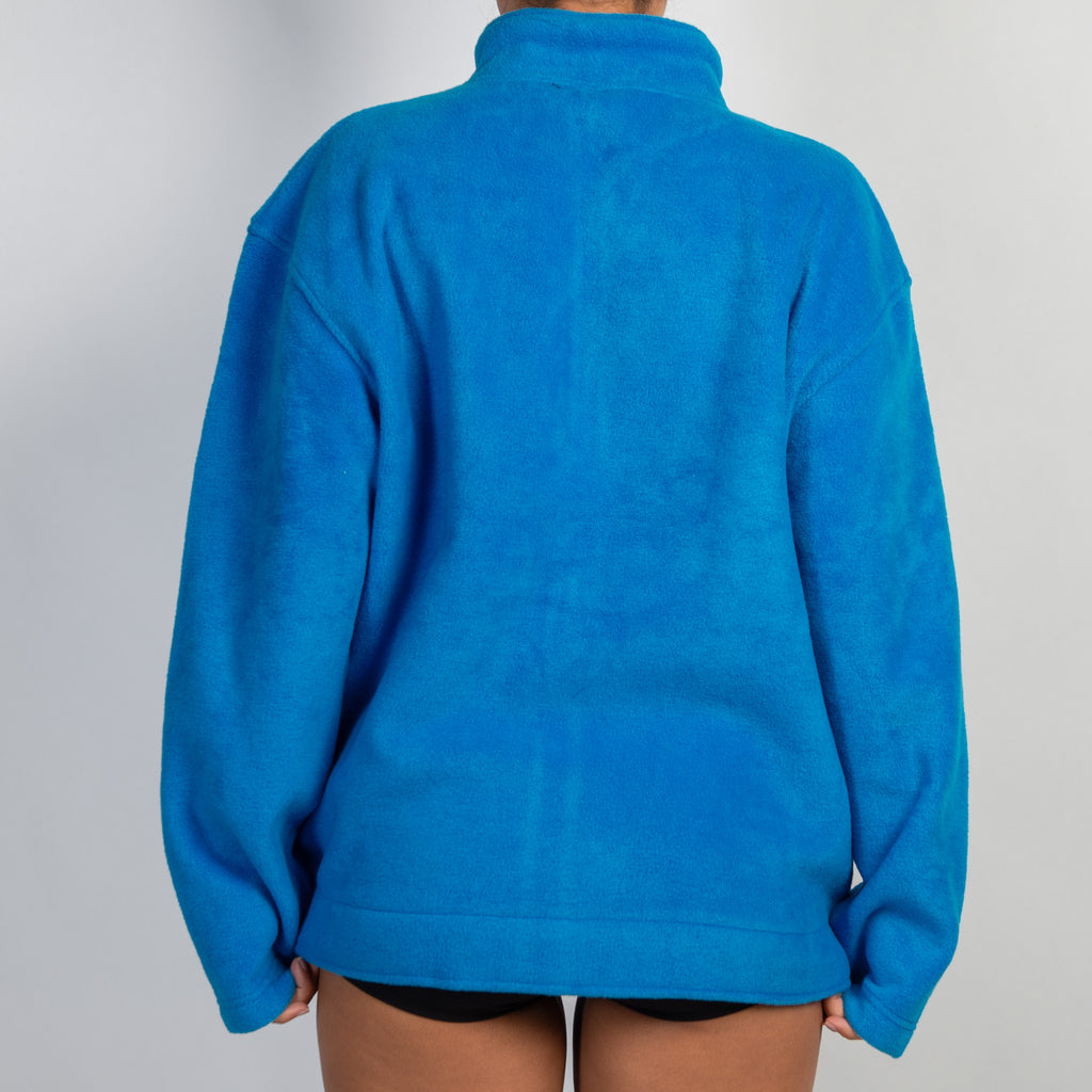 BLUE FLEECE ZIP JACKET