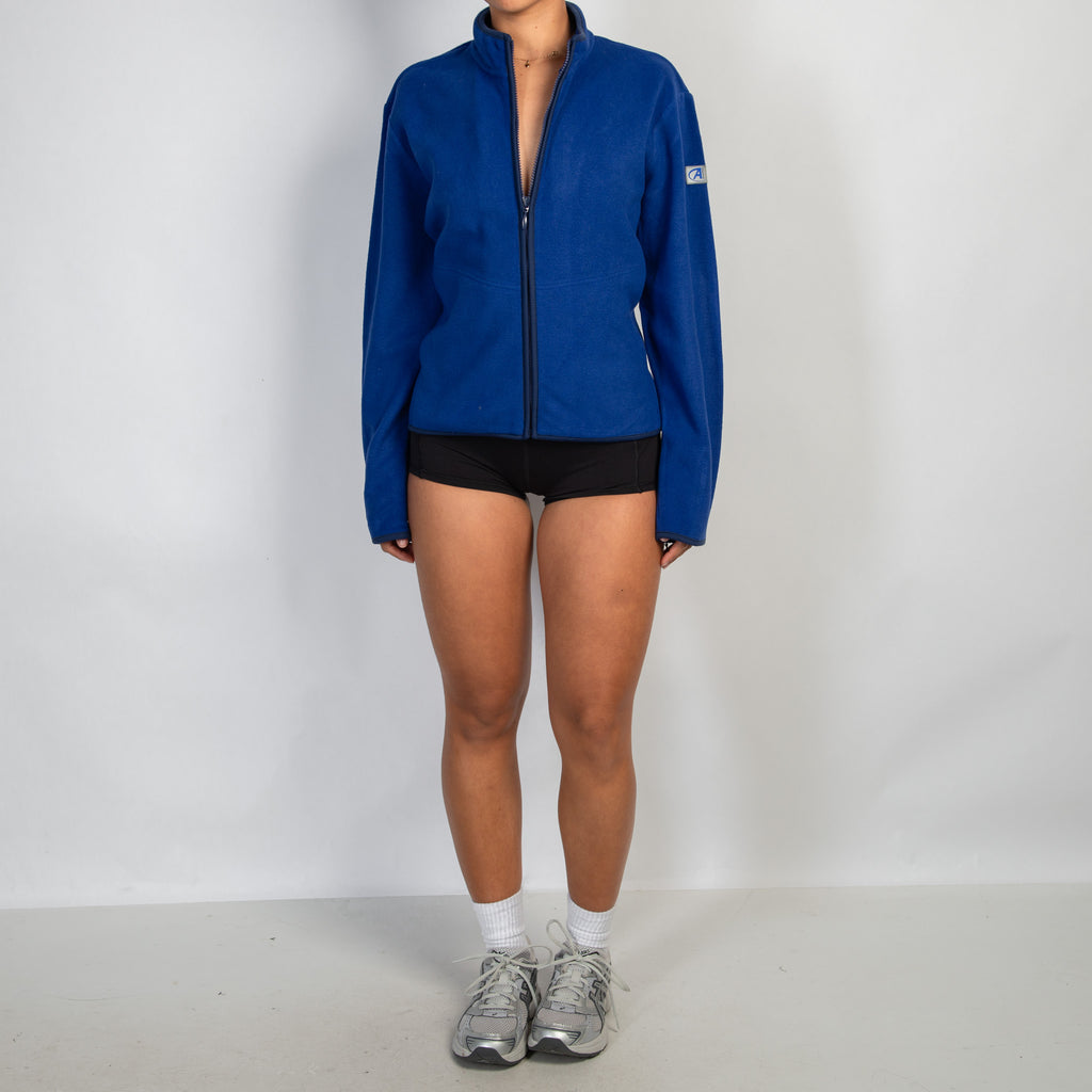 COBALT FLEECE ZIP JACKET