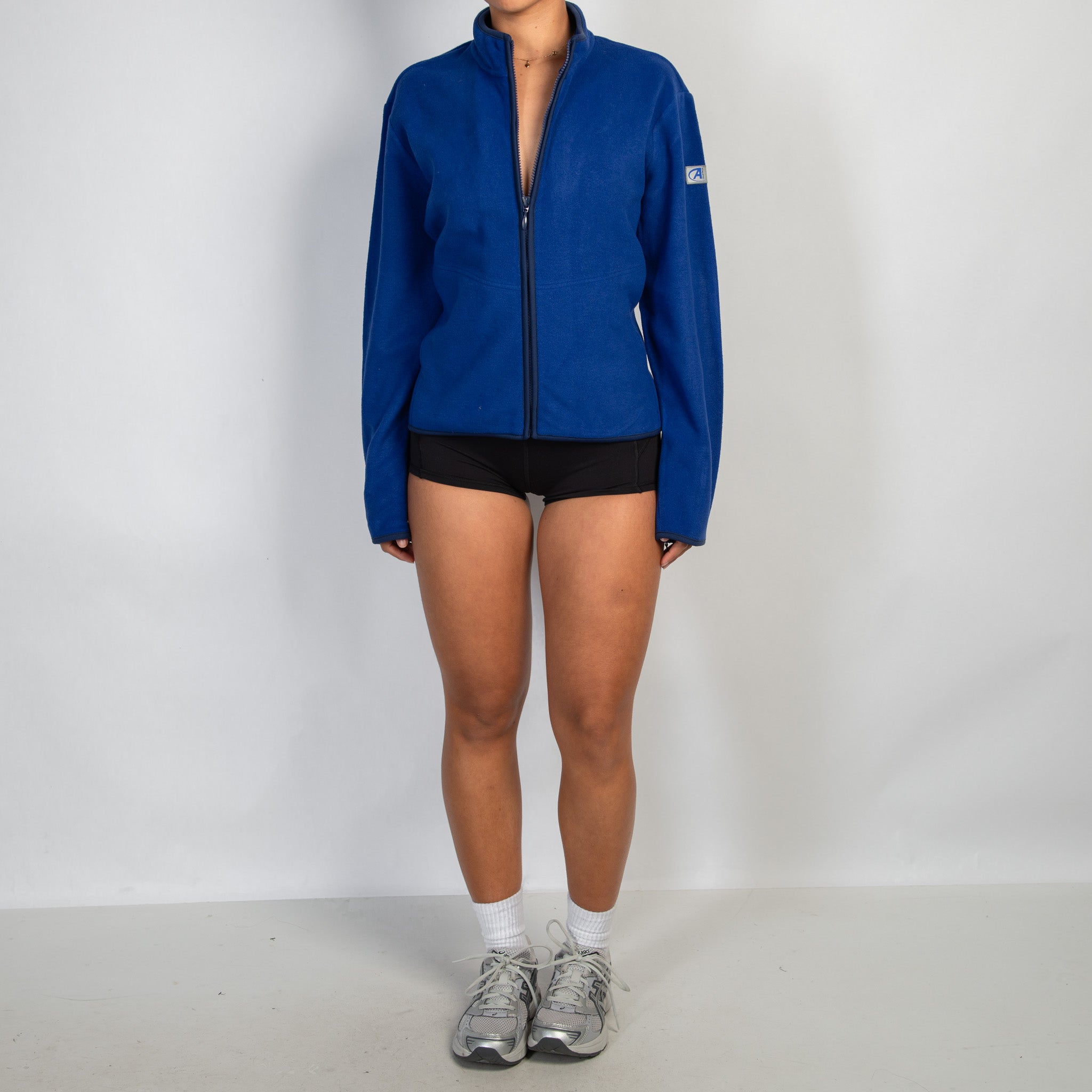 COBALT FLEECE ZIP JACKET