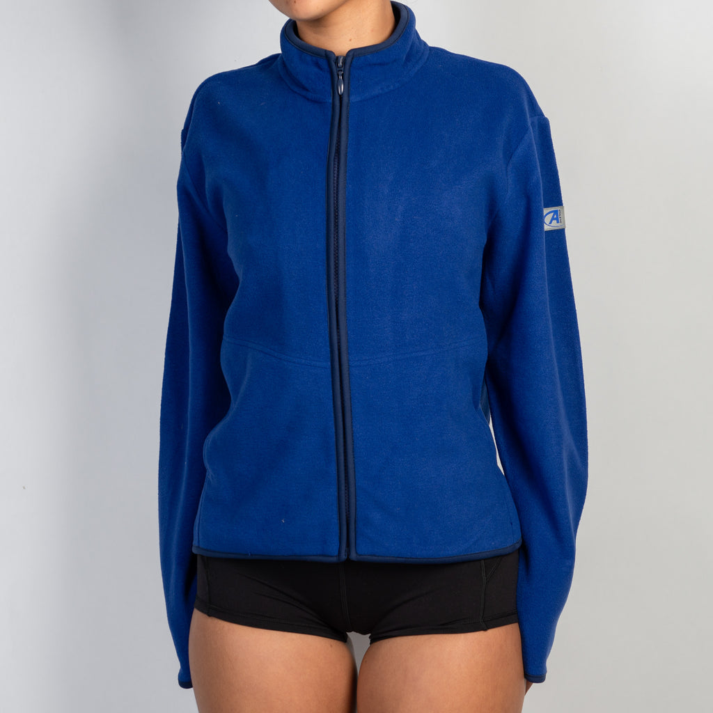 COBALT FLEECE ZIP JACKET