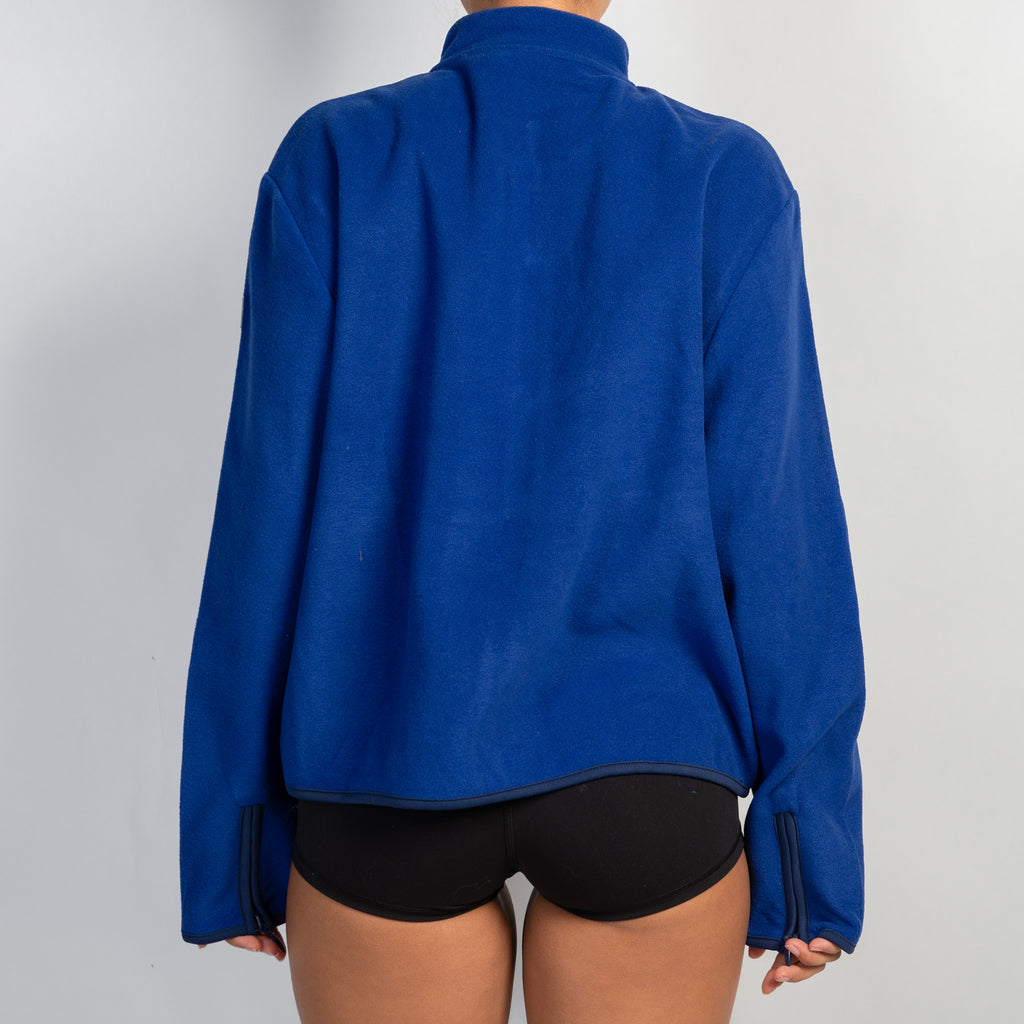 COBALT FLEECE ZIP JACKET