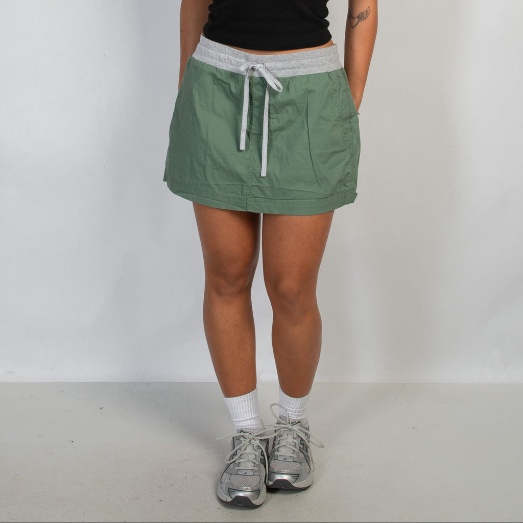 GREEN CARGO SKIRT