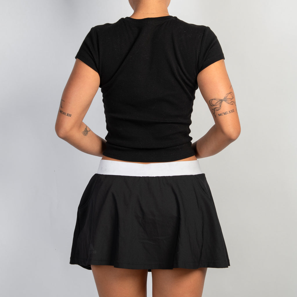 B&W HIGH RISE SKORT