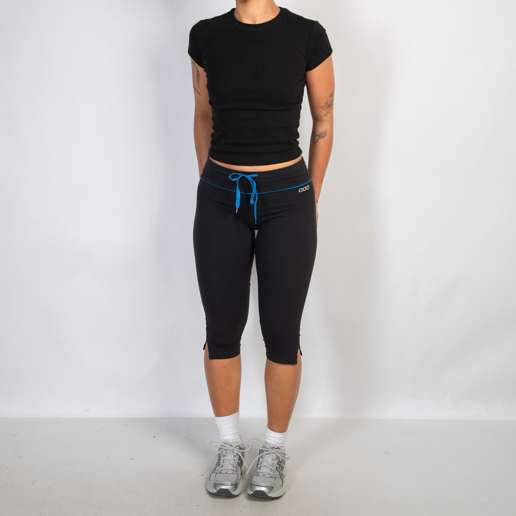 DRAWSTRING CROP TIGHTS