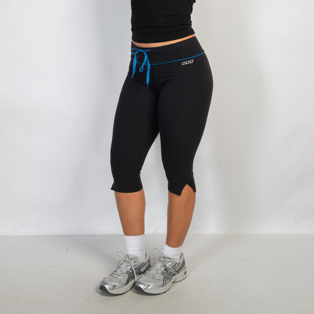 DRAWSTRING CROP TIGHTS