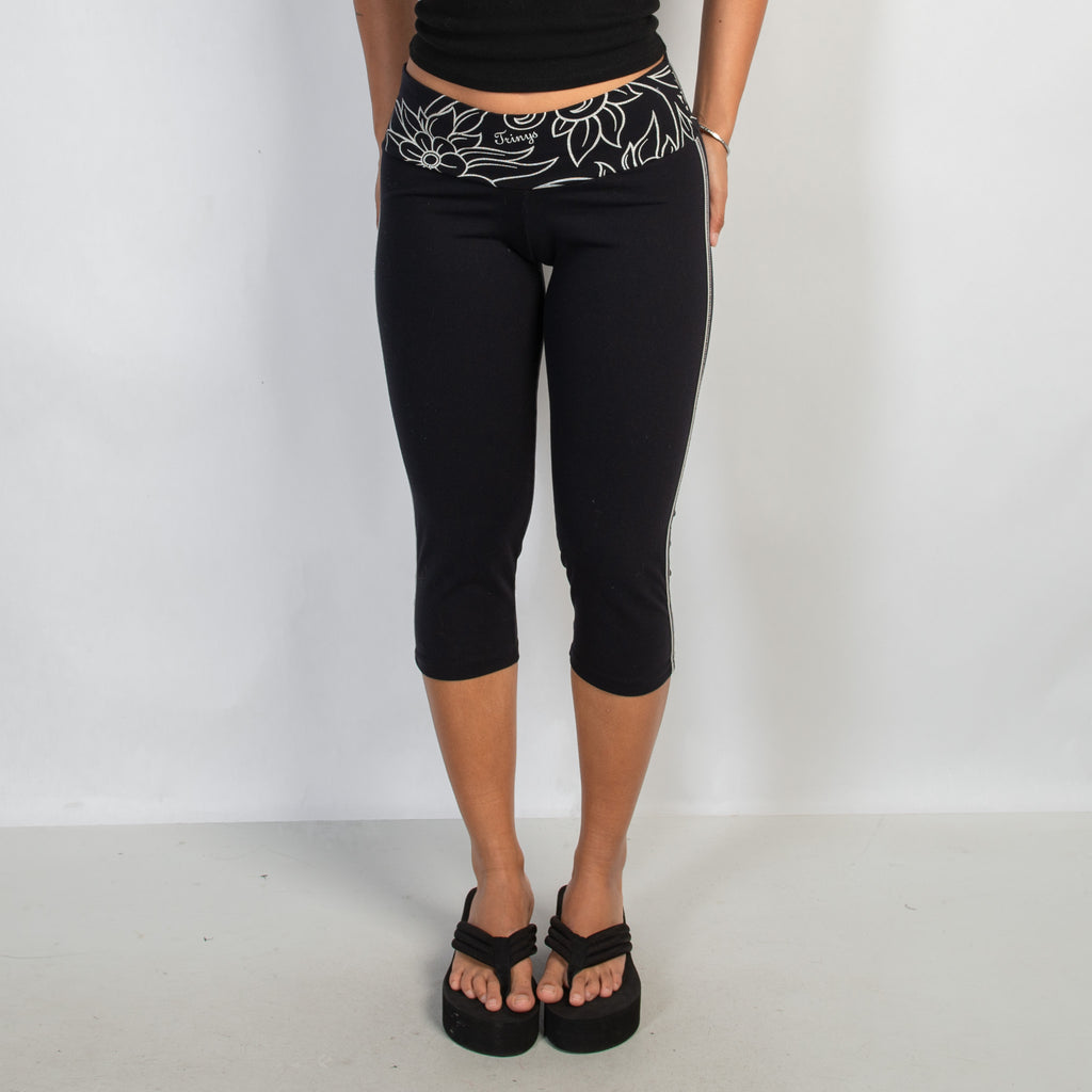 PATTERN KNEE LENGTH TIGHTS