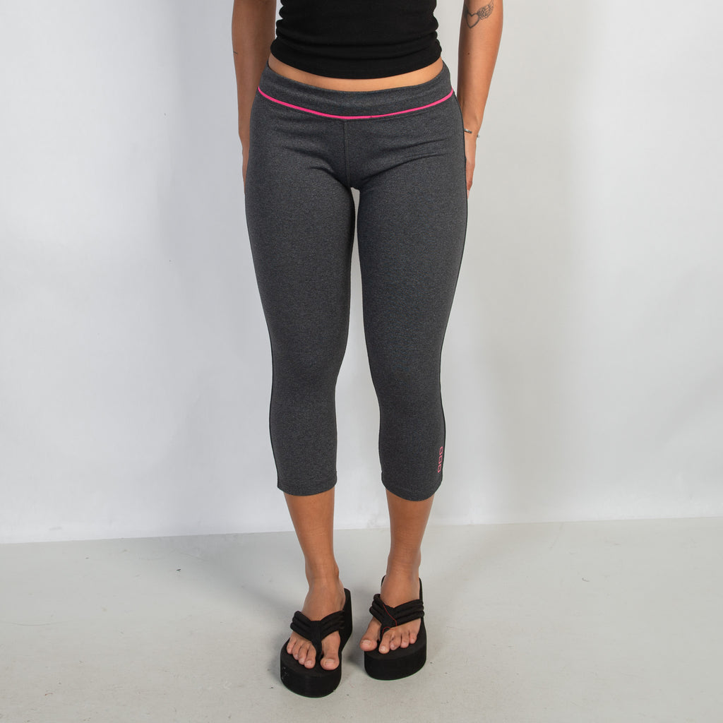 CHARCOAL CAPRI TIGHTS