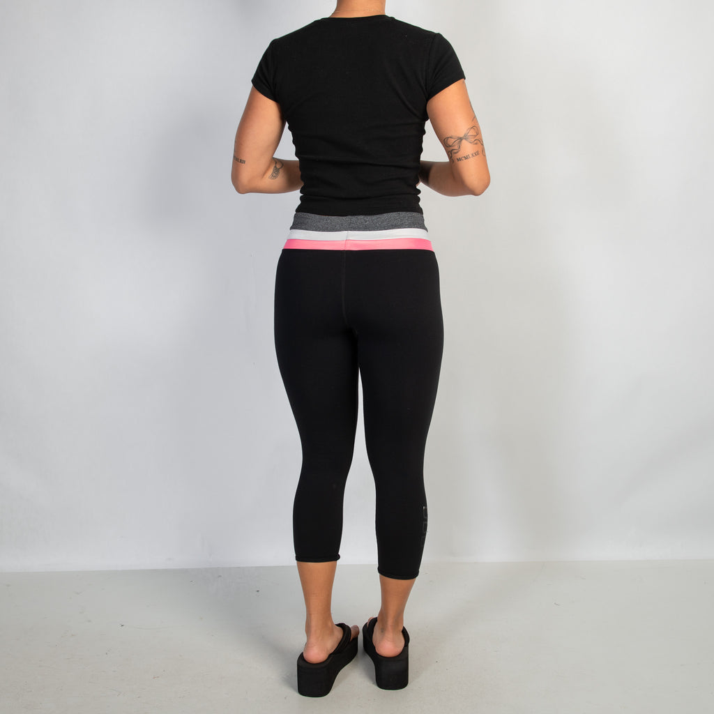 PINK WAIST 3/4 TIGHTS