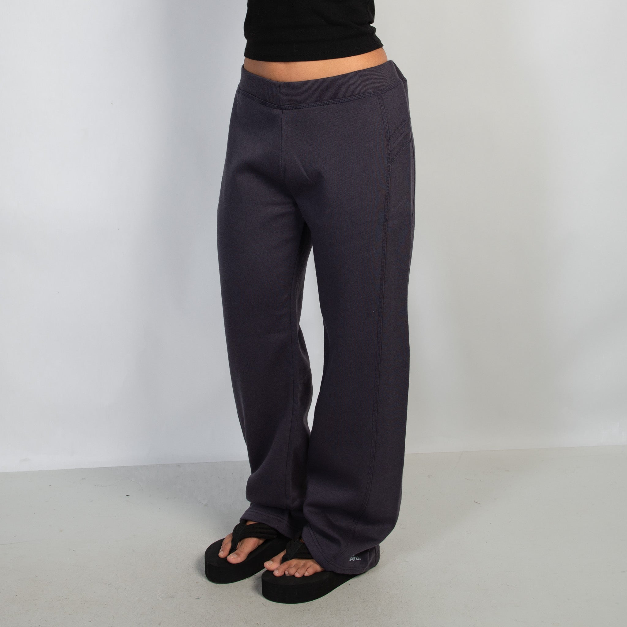 PURPLE FLEECE LOUNGE PANTS