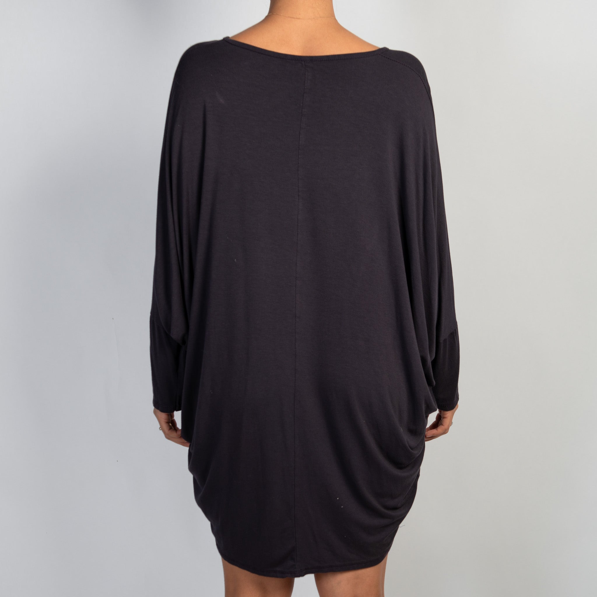 PURPLE SLOUCH DRESS