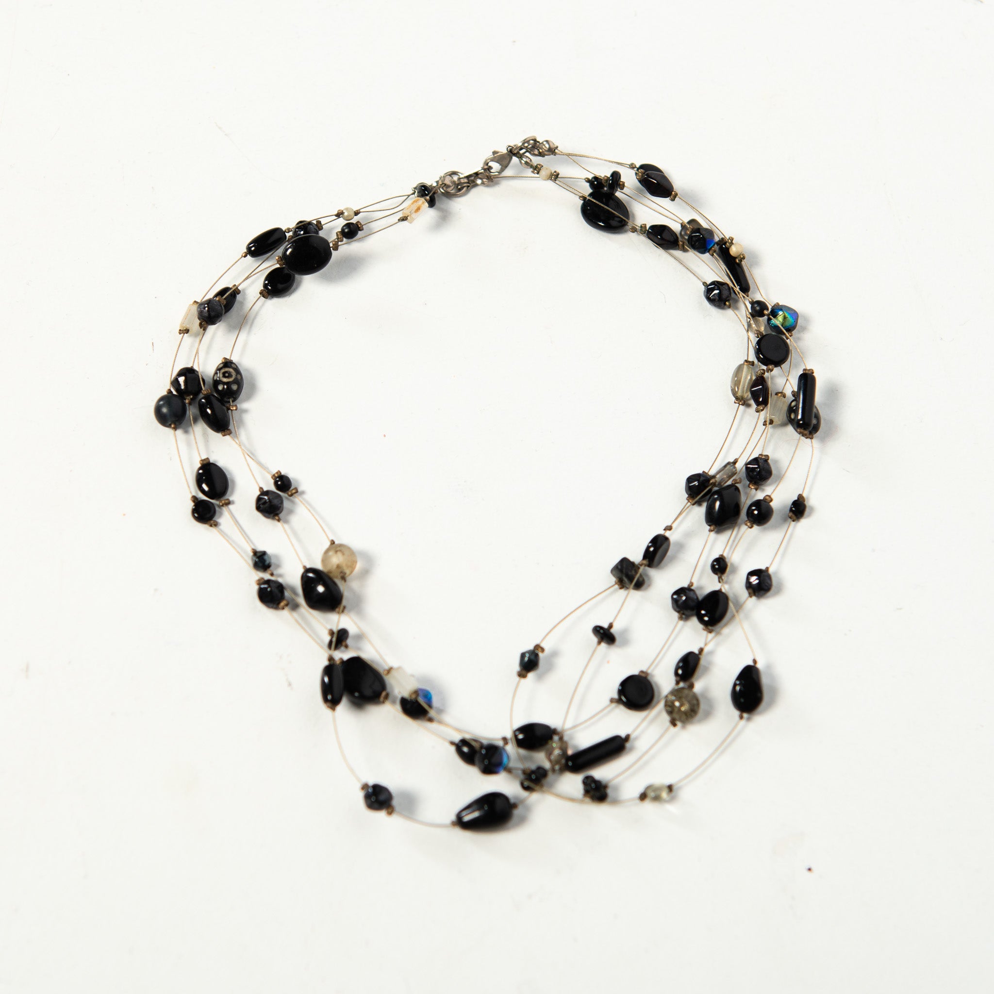 LAYERED BEAD NECKLACE