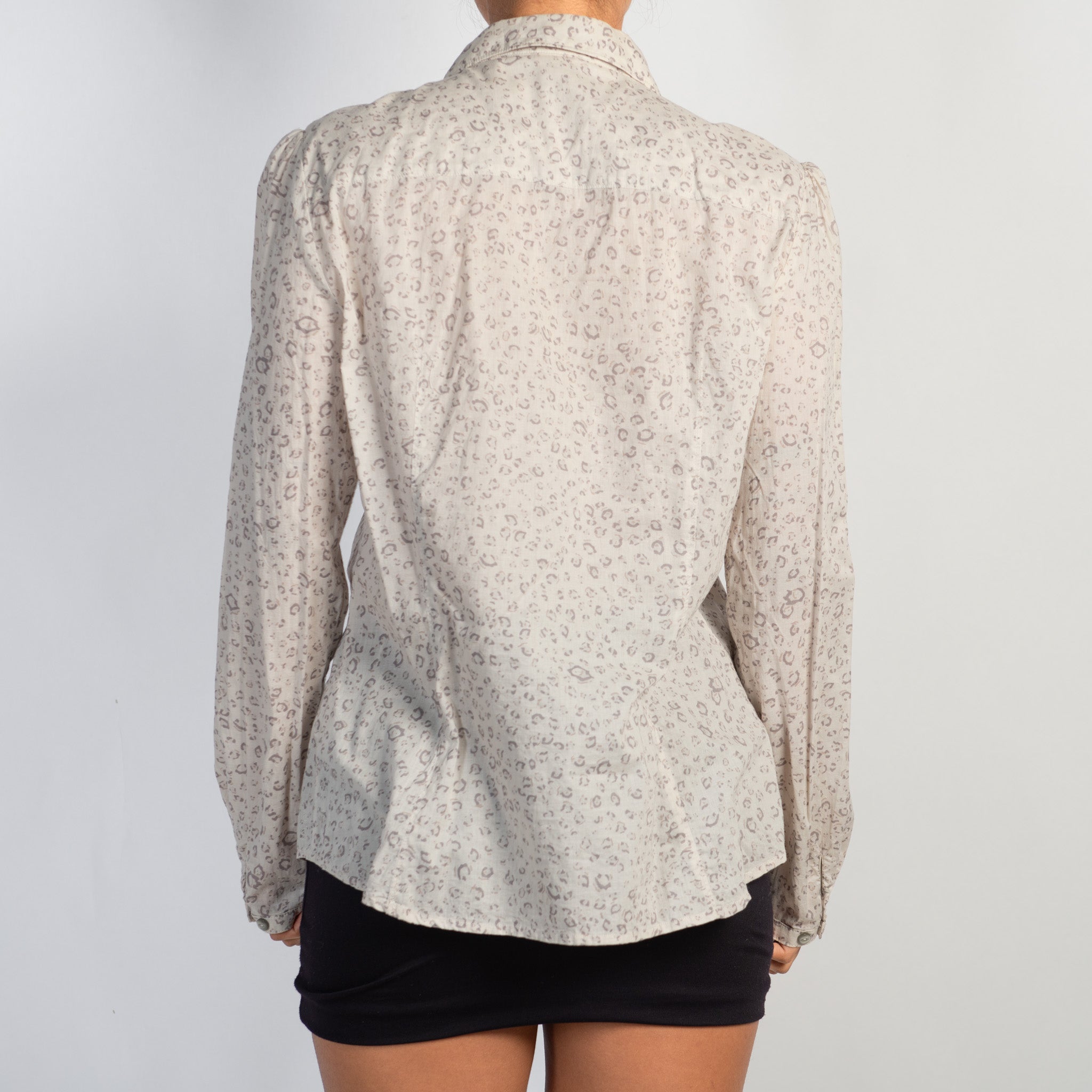 COTTON PATTERN BLOUSE