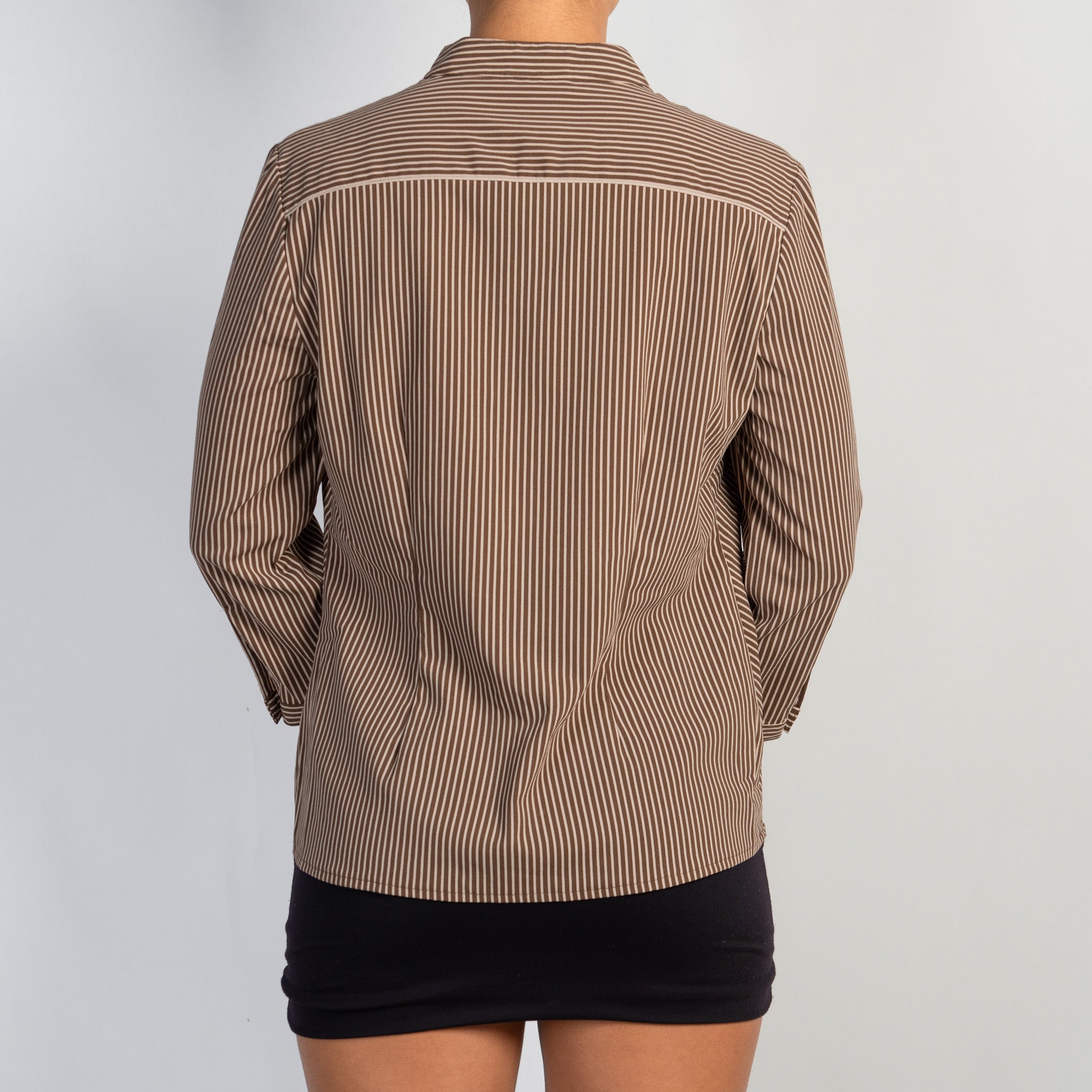 STRIPE 3/4 SLEEVE BLOUSE