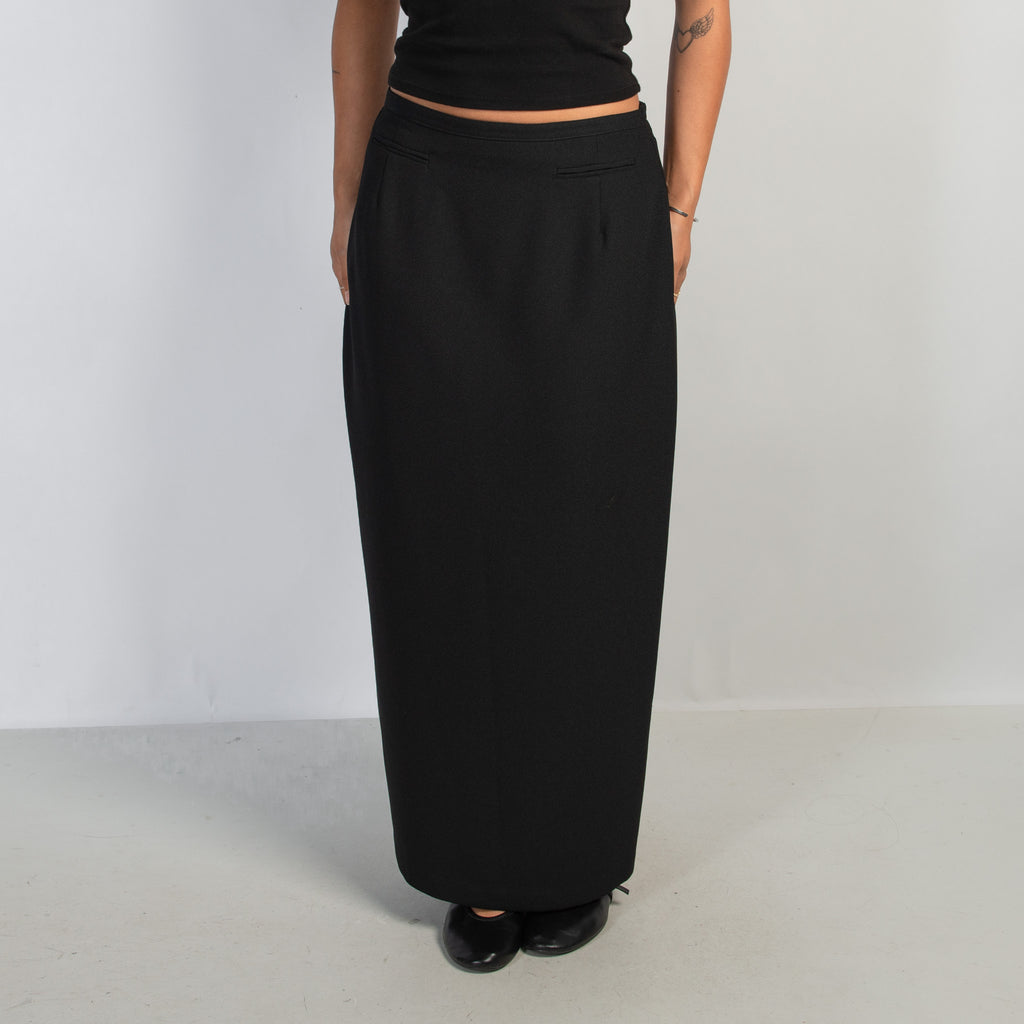 BLACK MAXI SKIRT