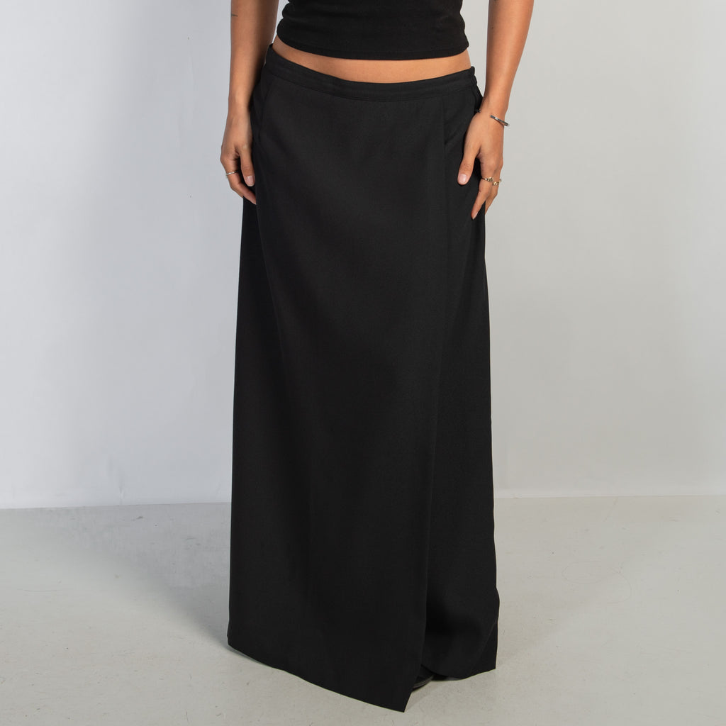 BLACK MAXI SKIRT