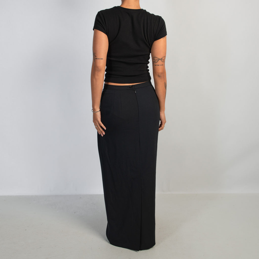 BLACK MAXI SKIRT