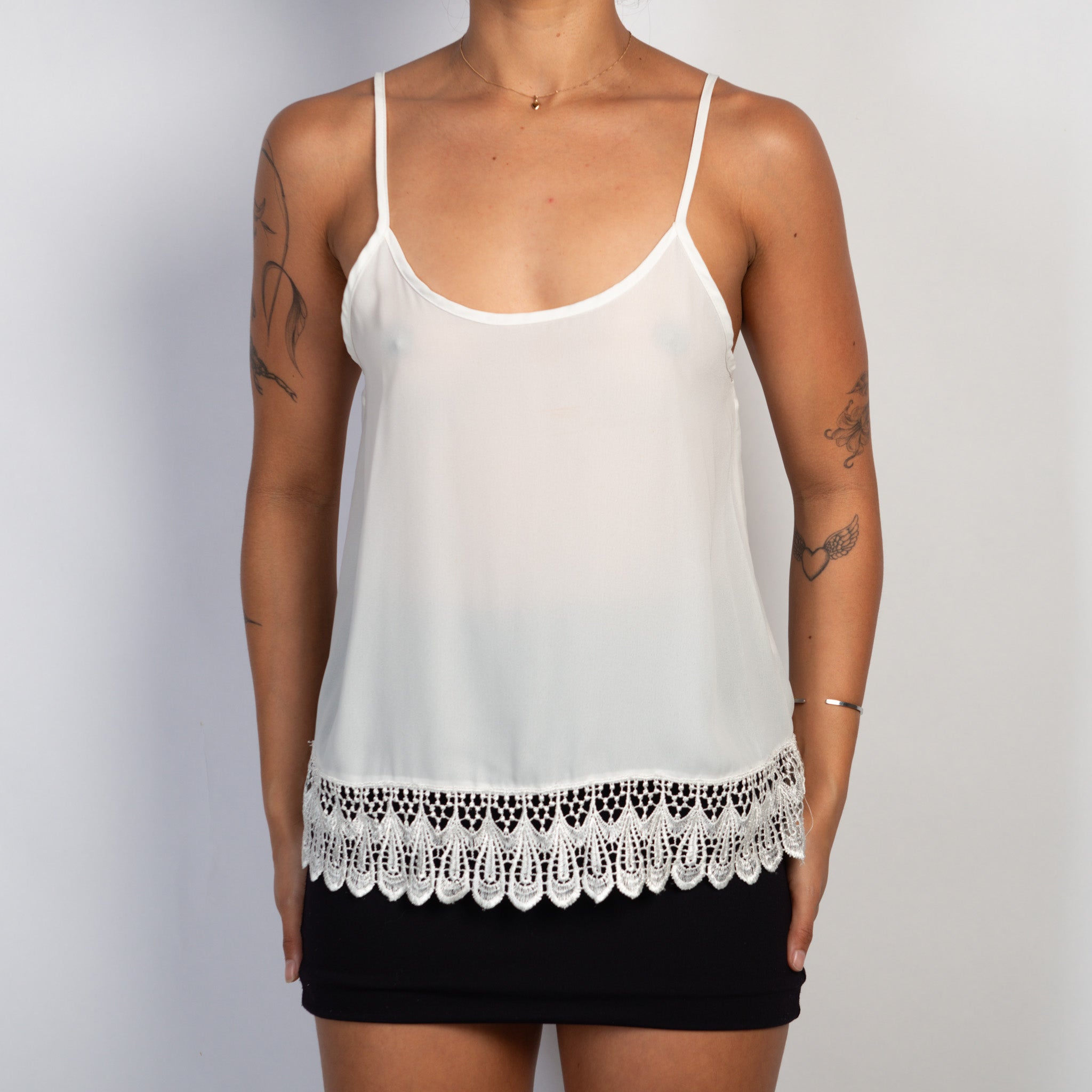 LACE TRIM CAMISOLE
