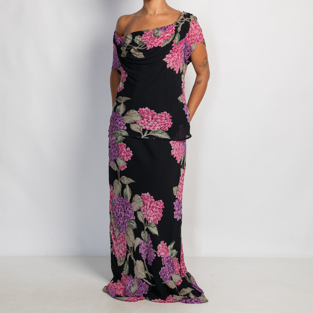 PINK FLORAL 2 PIECE SET