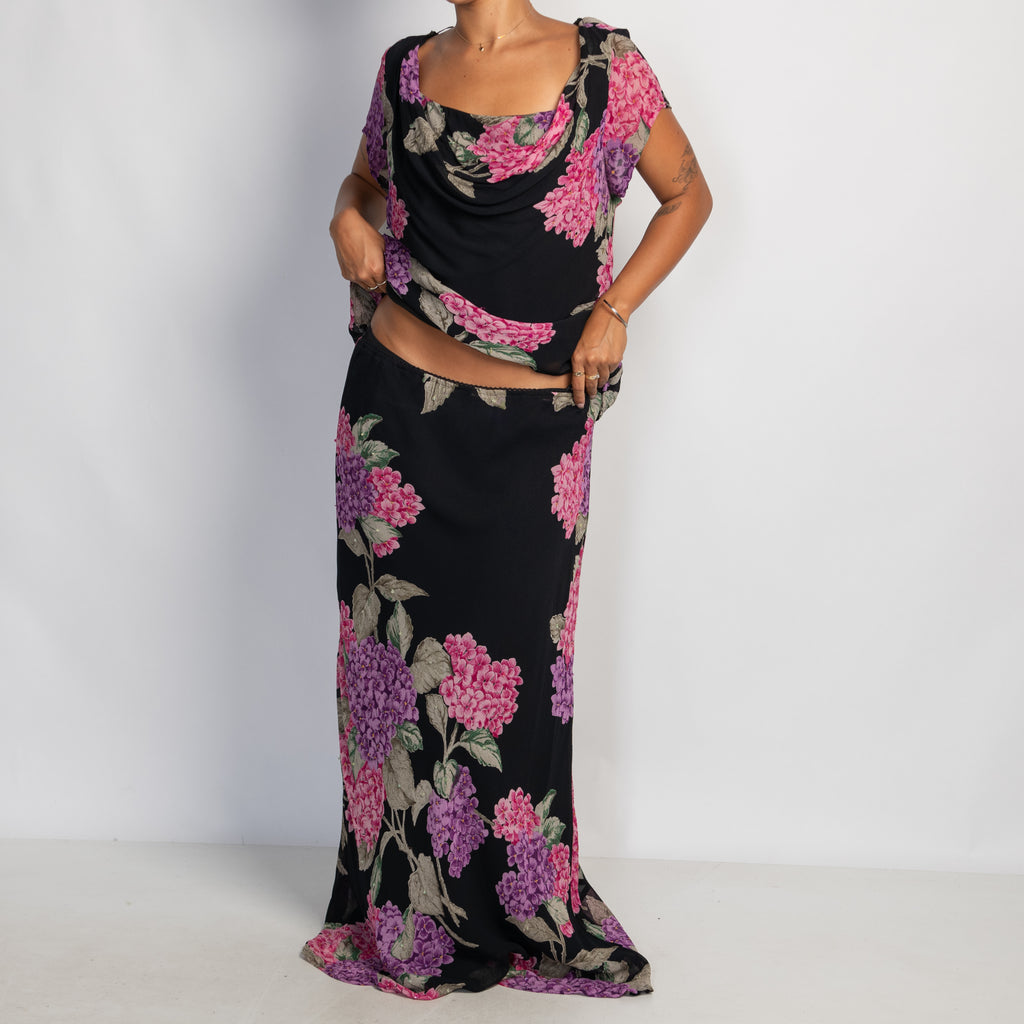 PINK FLORAL 2 PIECE SET
