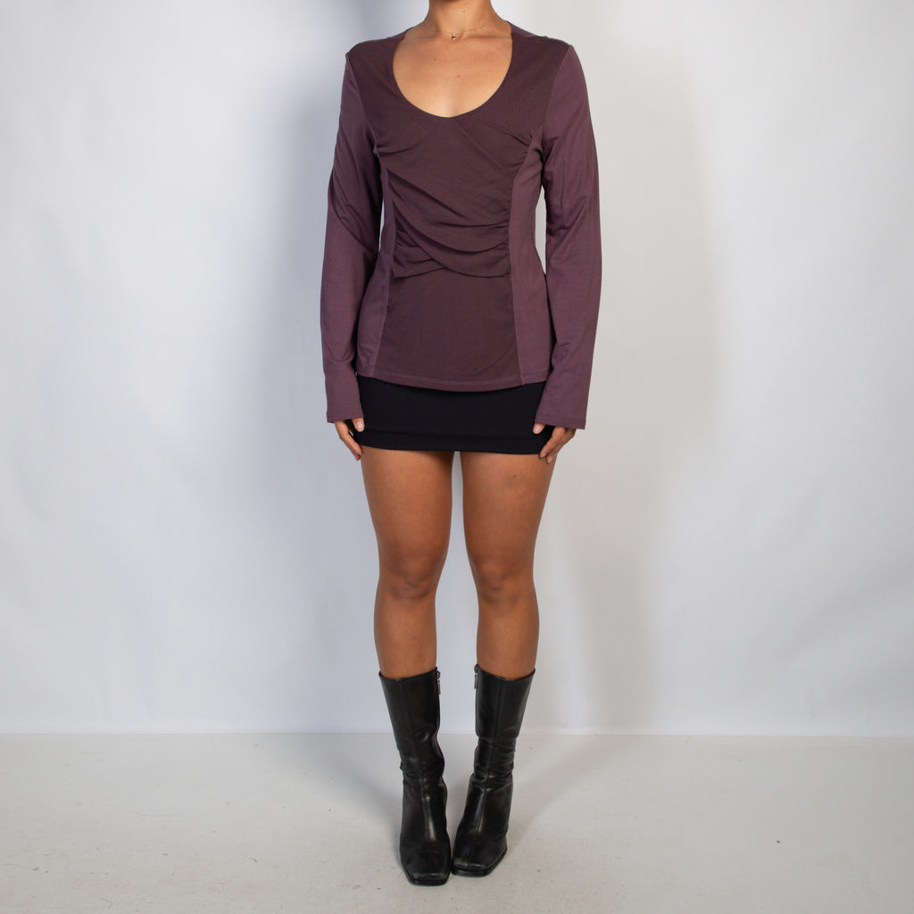 PURPLE MESH PANEL TOP