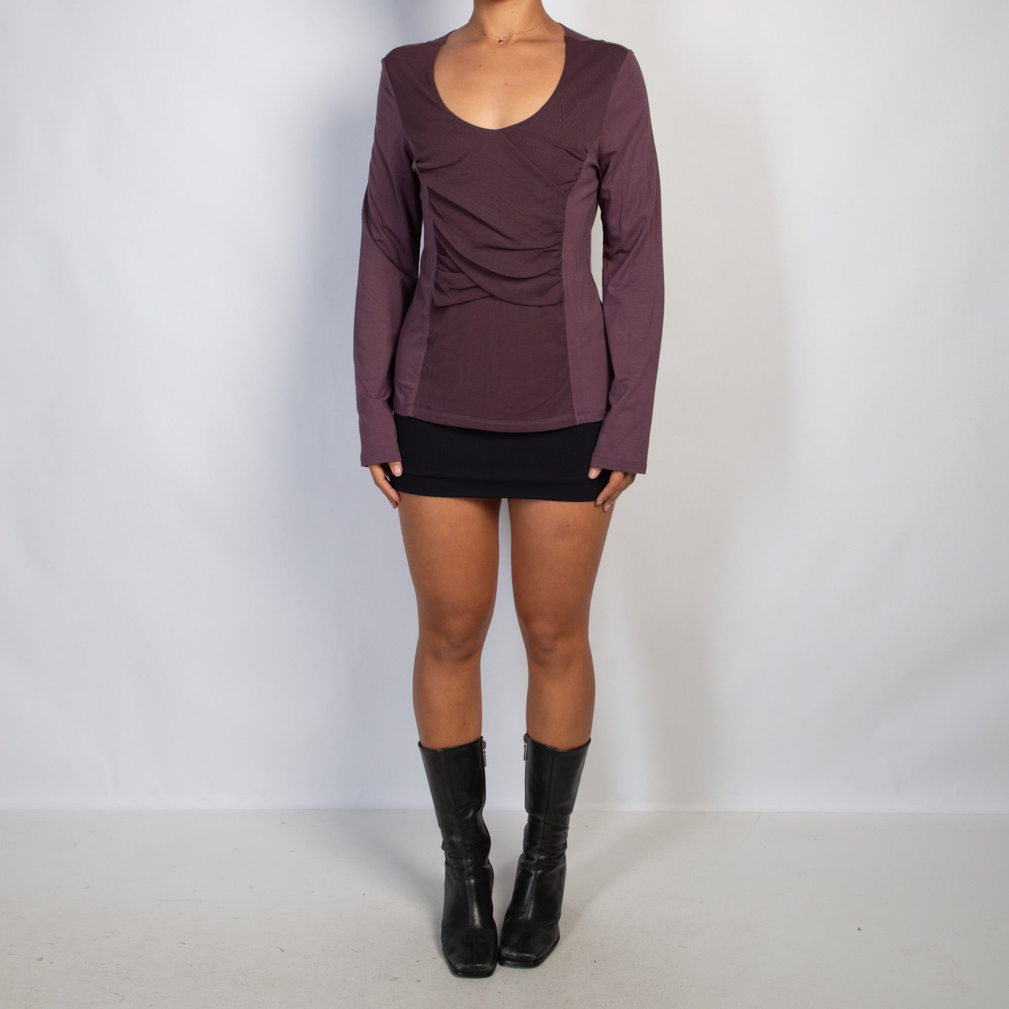 PURPLE MESH PANEL TOP