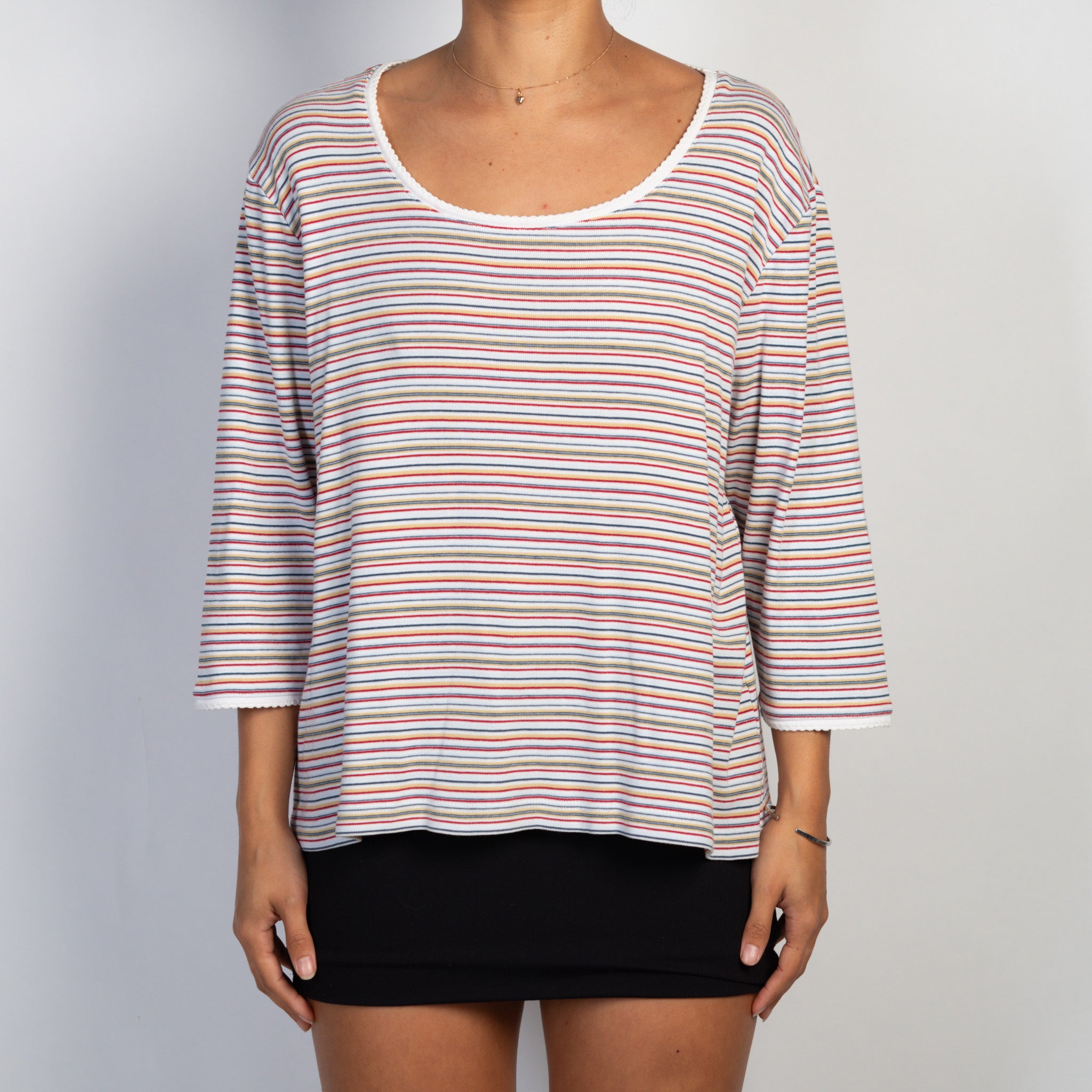 COLOURFUL STRIPE TOP