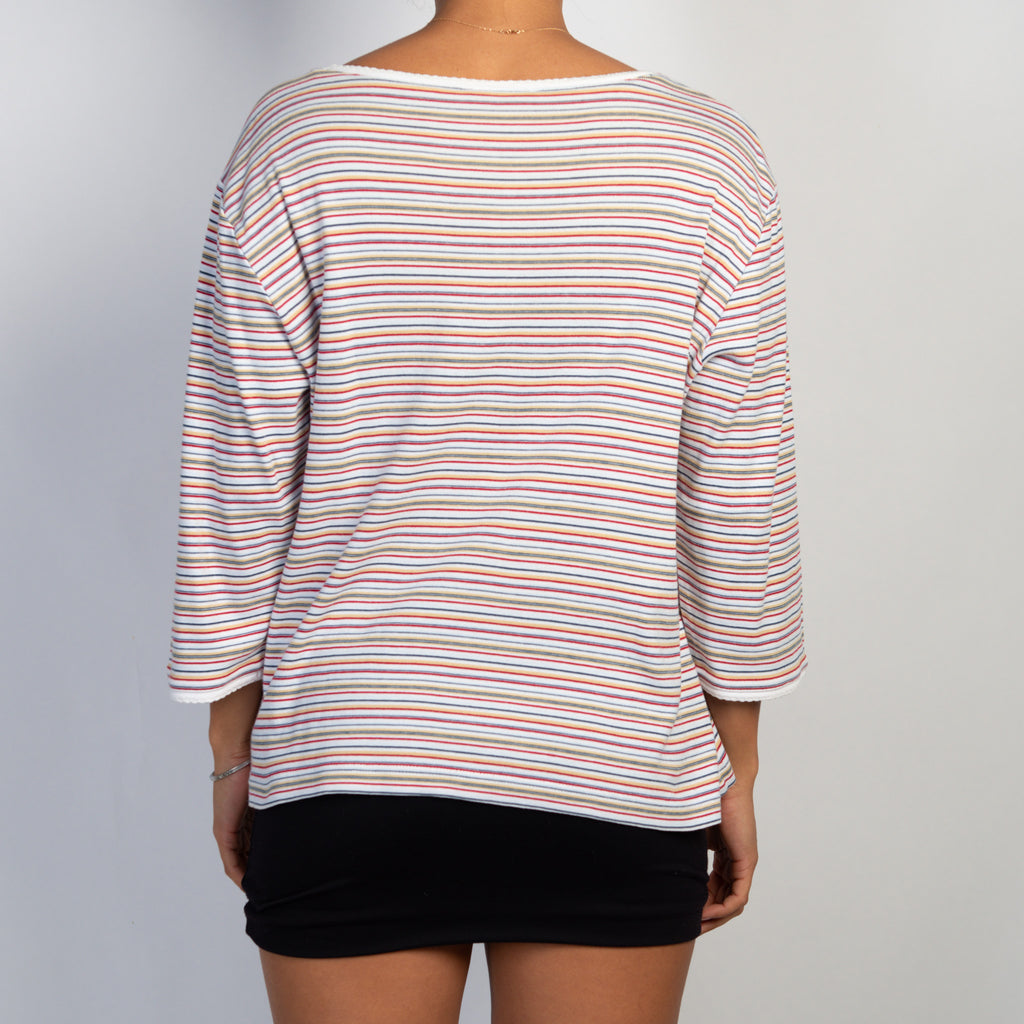 COLOURFUL STRIPE TOP