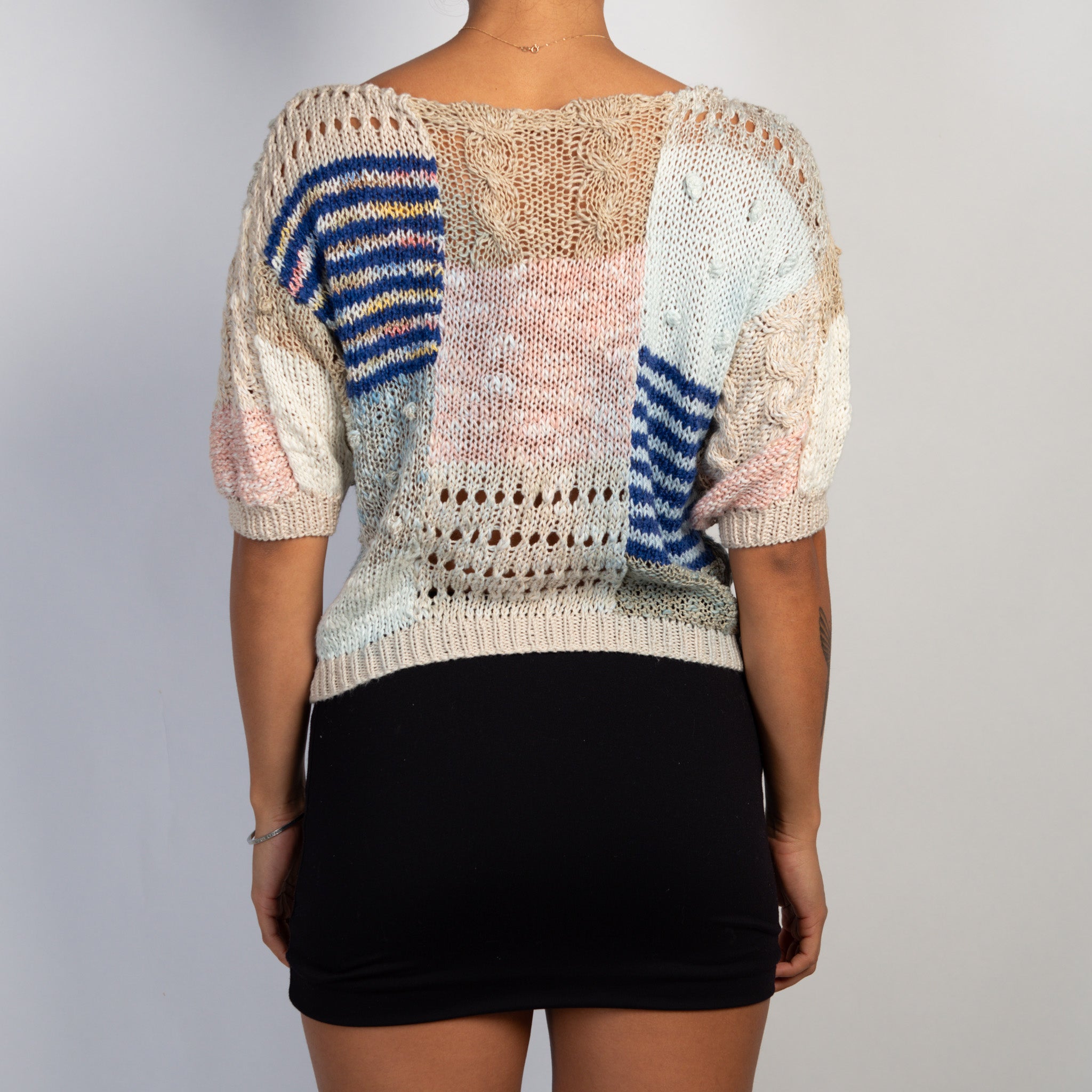 CROCHET TEXTURED TOP
