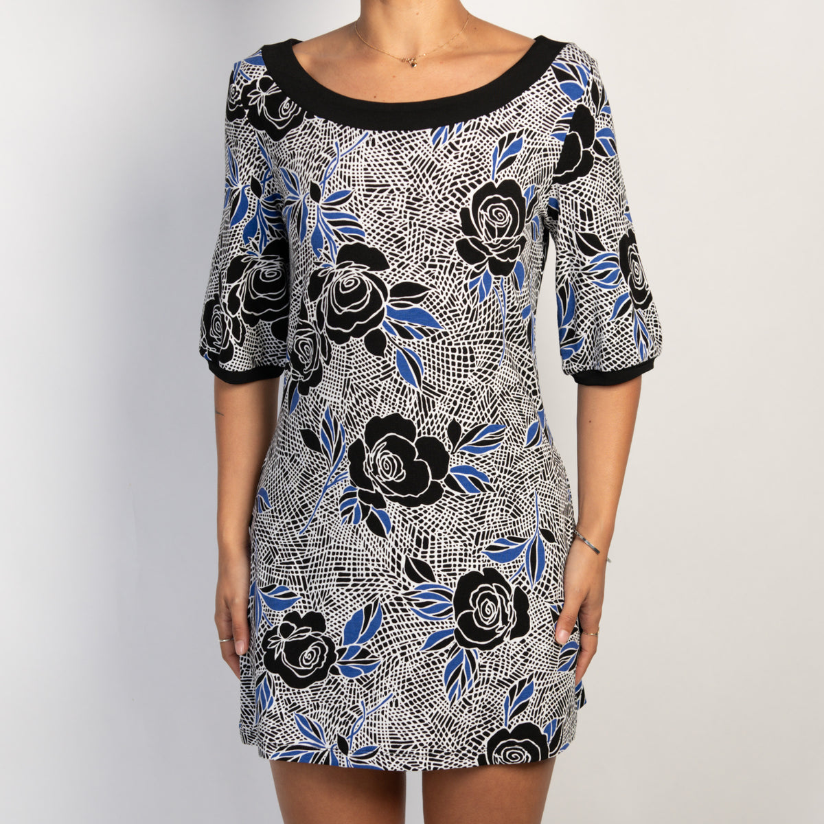 SLINKY FLORAL DRESS