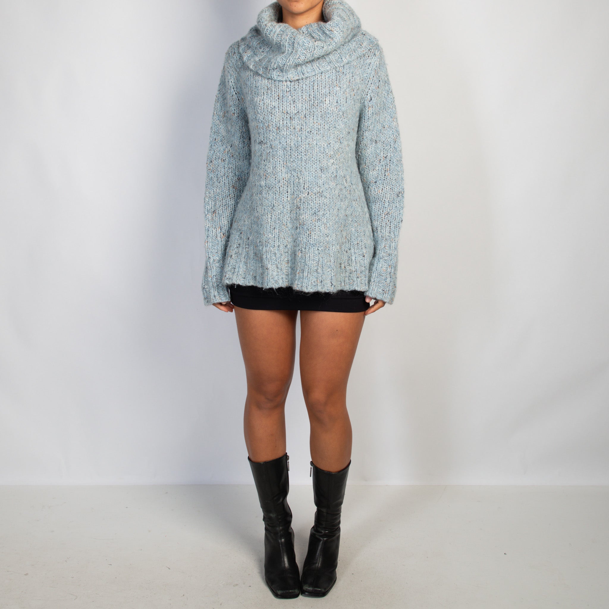 BLUE MARLE WOOL SWEATER