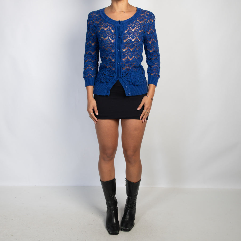 COBALT KNIT CARDIGAN