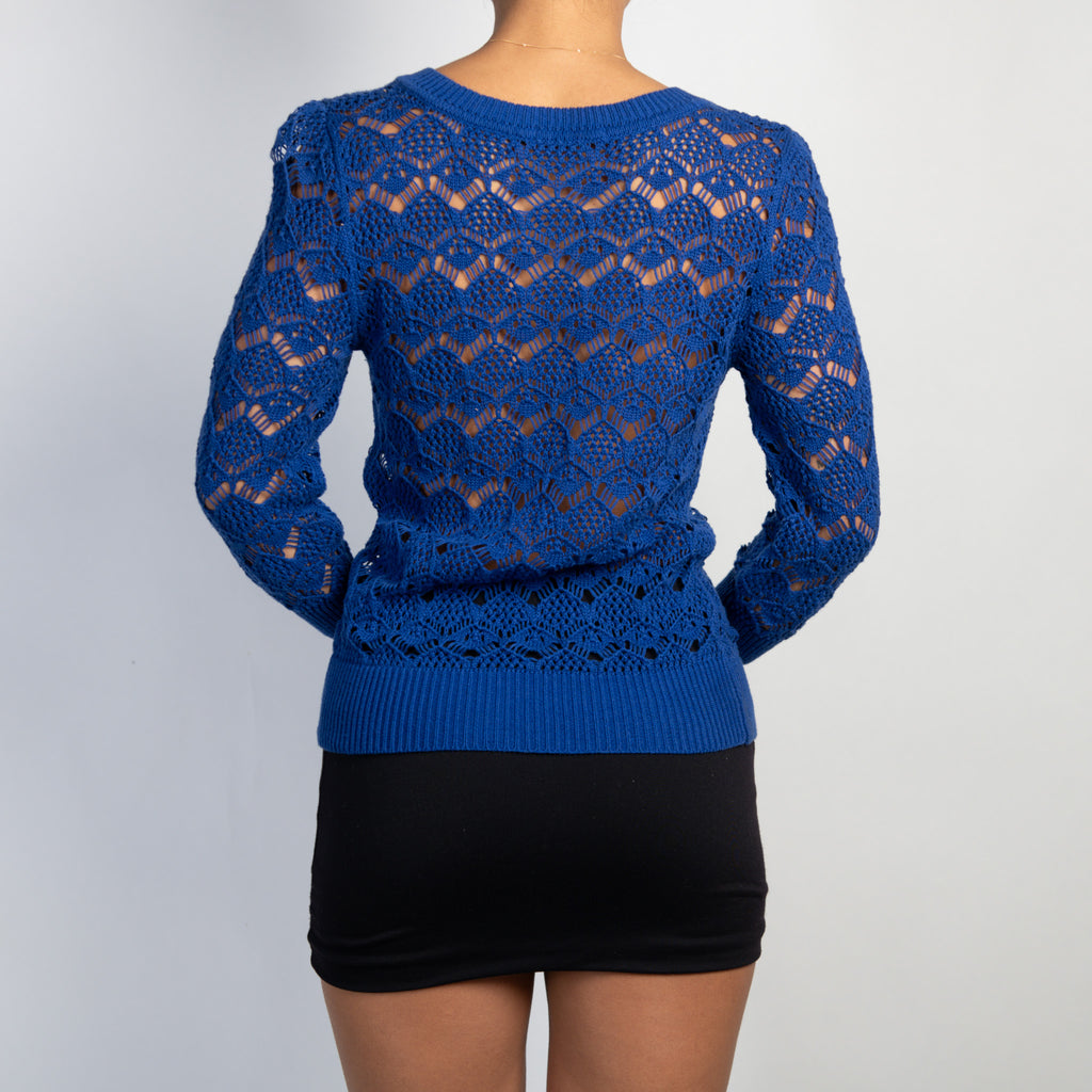 COBALT KNIT CARDIGAN