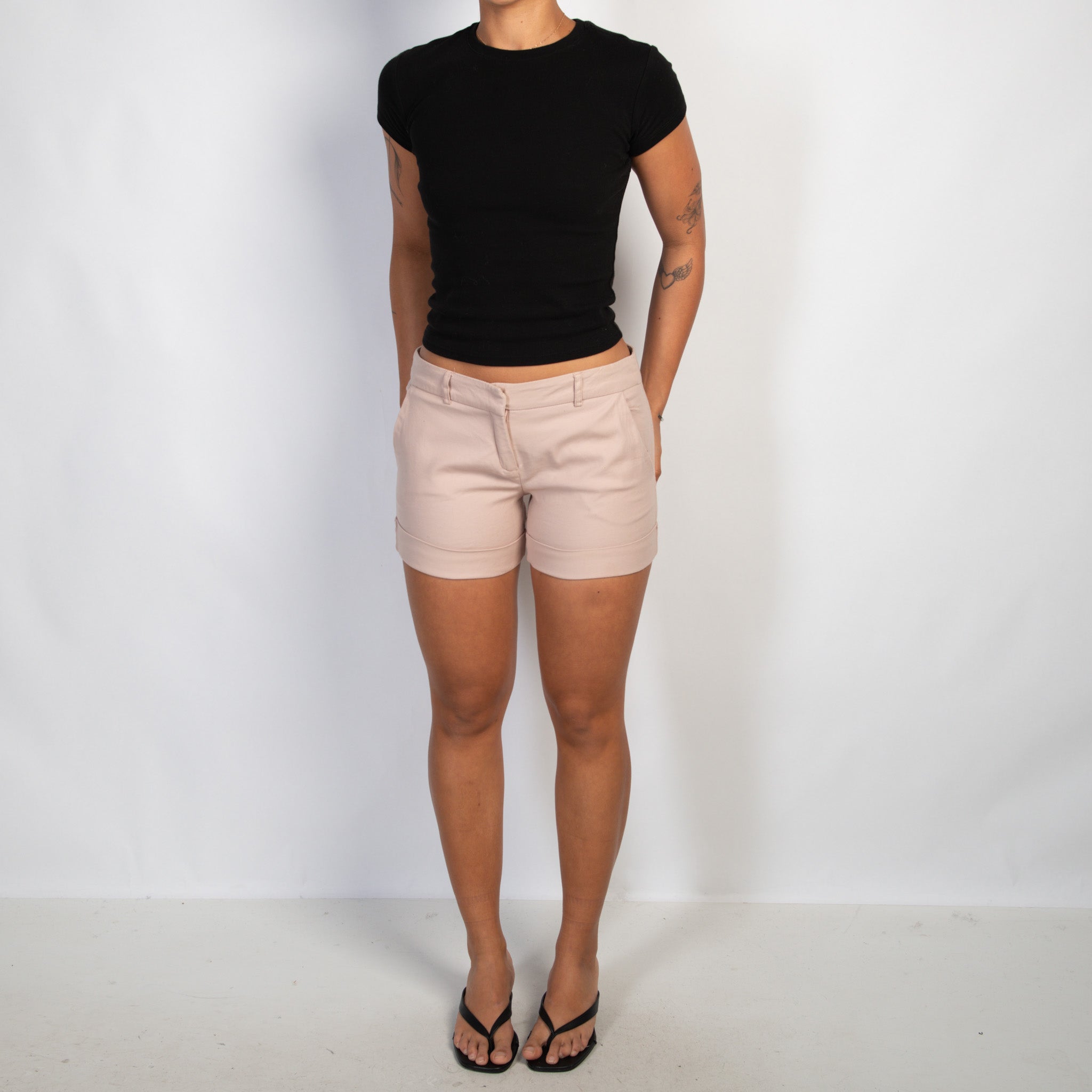 PINK COTTON SHORTS