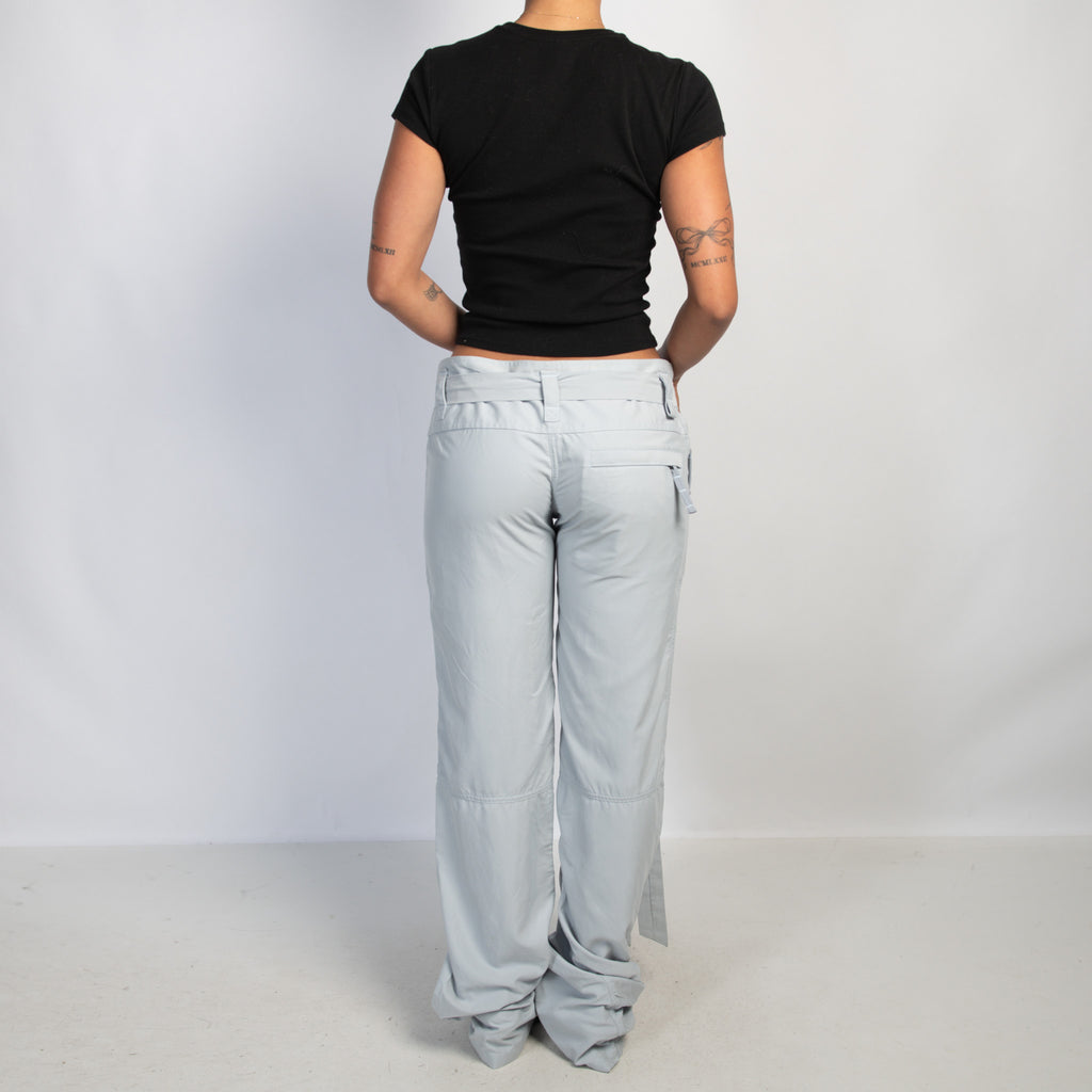 GREY CARGO PANTS