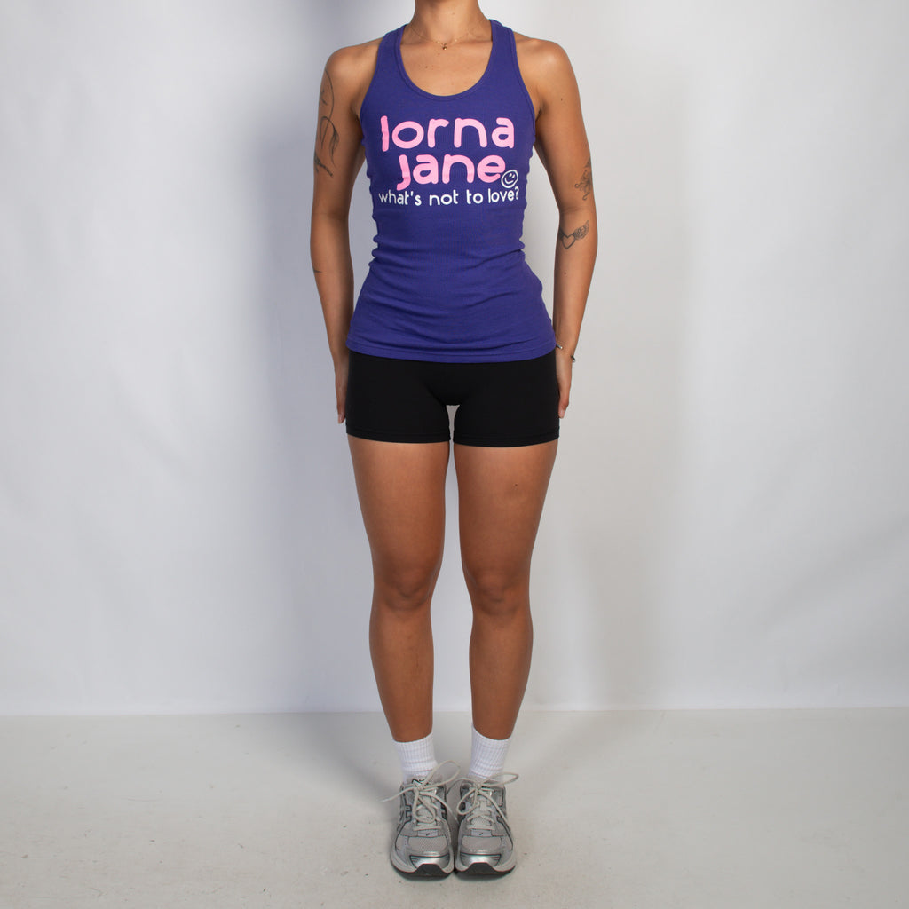 VIOLET COTTON TANK TOP