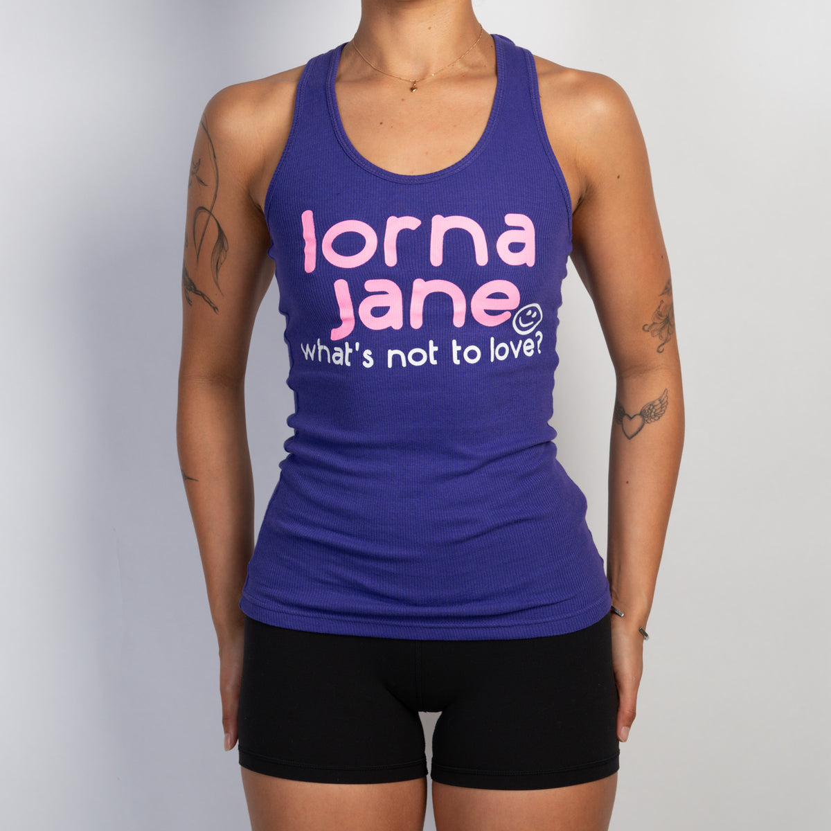 VIOLET COTTON TANK TOP